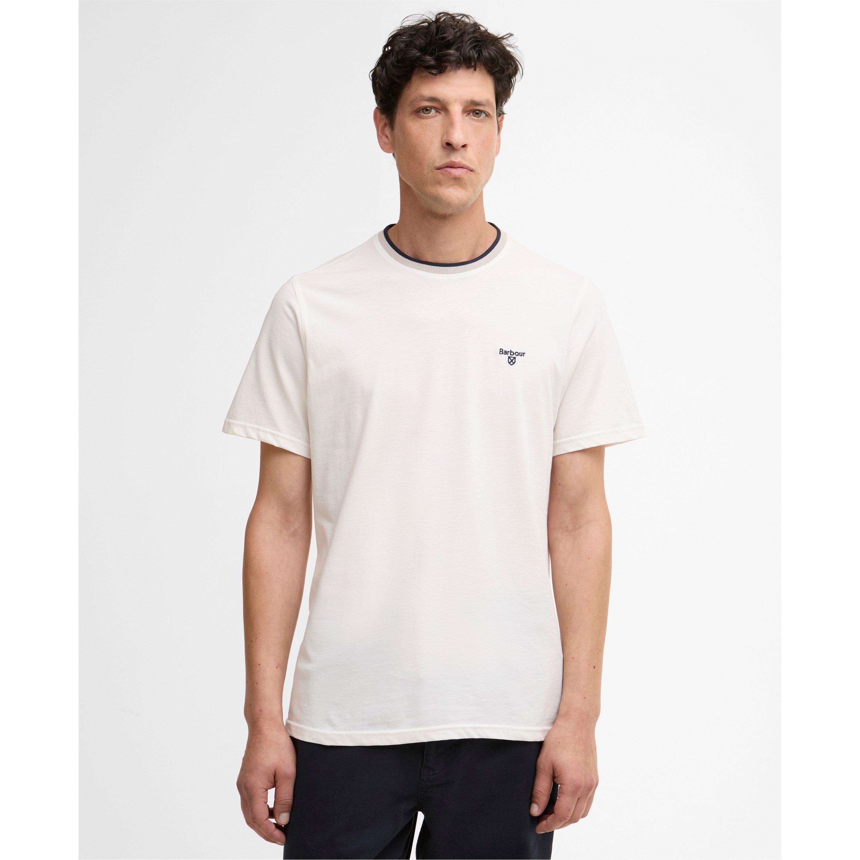 Whisper White - Barbour - Mens Cornsay T-Shirt - 2