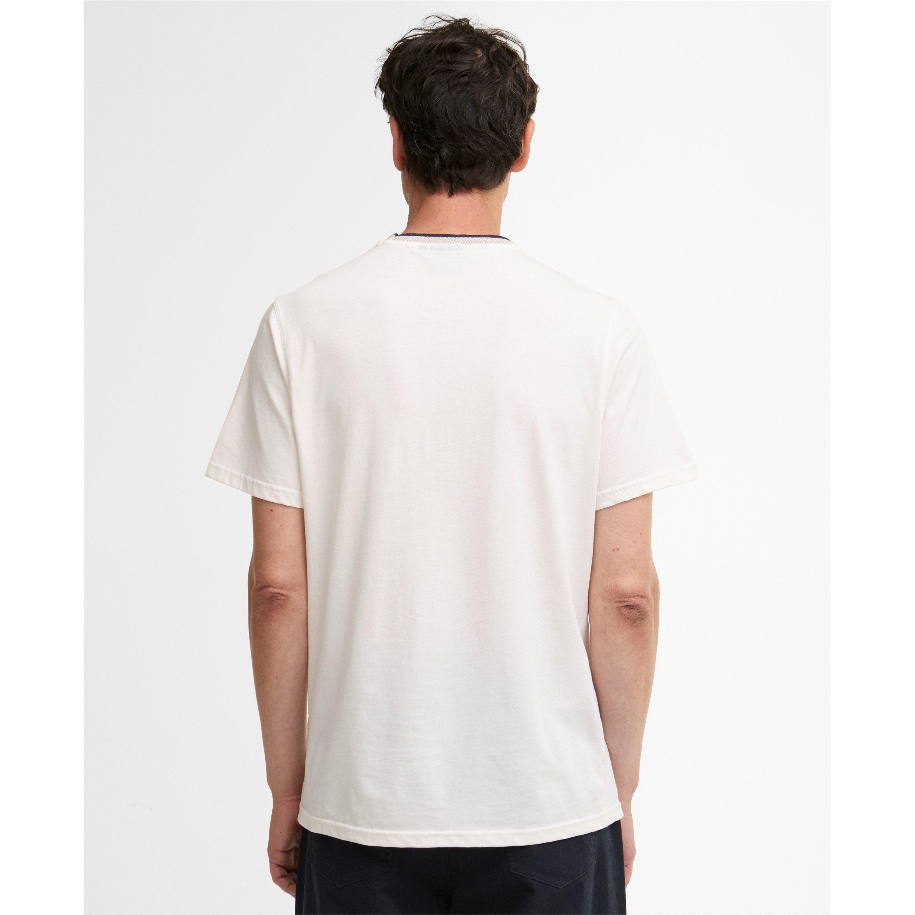 Whisper White - Barbour - Mens Cornsay T-Shirt - 3