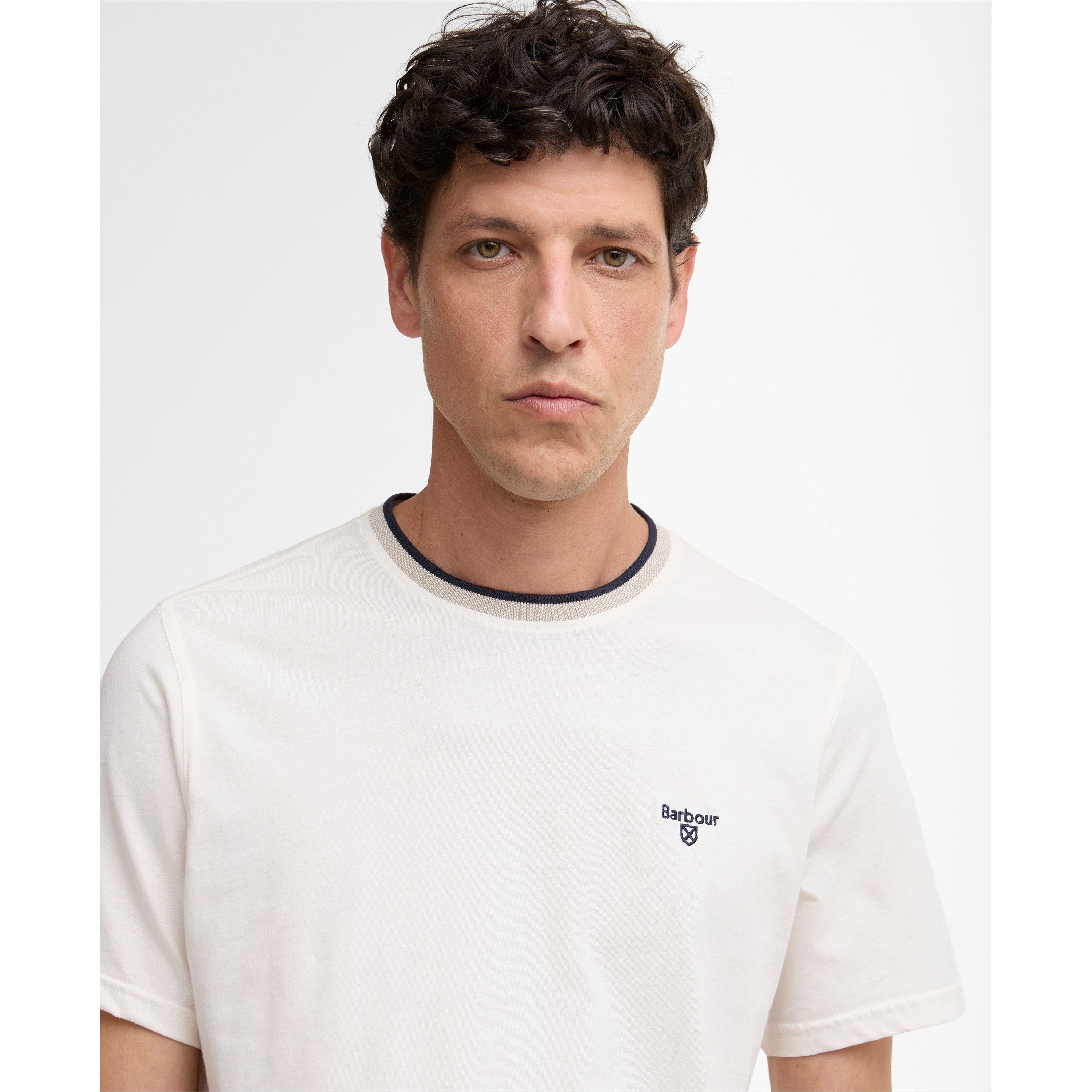 Whisper White - Barbour - Mens Cornsay T-Shirt - 4