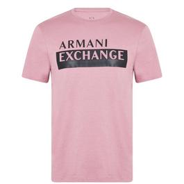 Armani Exchange Logo T Shirt