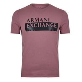 Armani Exchange Logo T Shirt