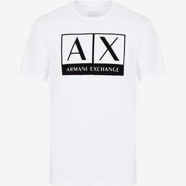 Armani Exchange Armani Exchange Big Logo T-Shirt Mens