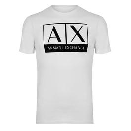 Armani Exchange Armani Exchange Big Logo T-Shirt Mens