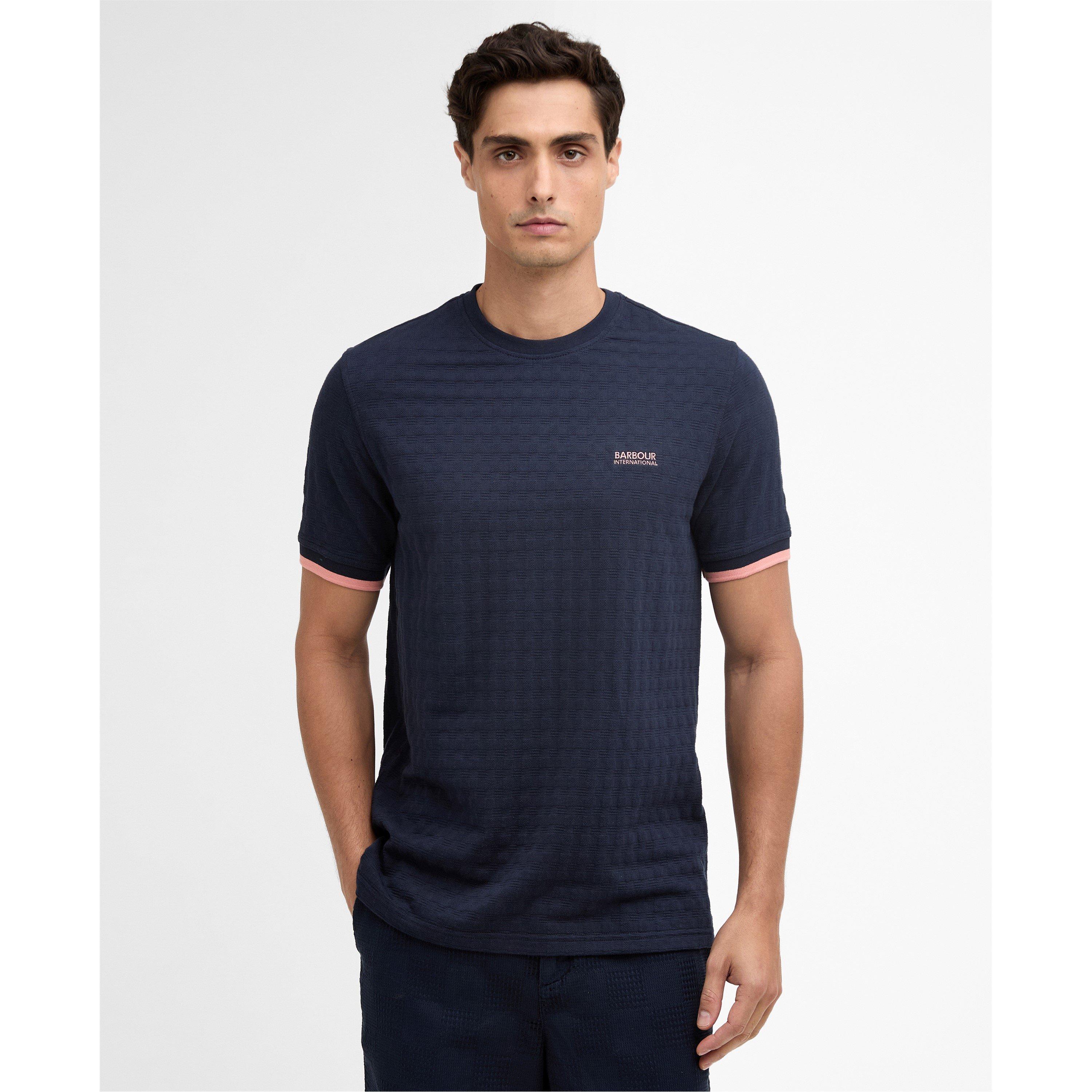 Navy - Barbour International - Men's T-Shirt - 2