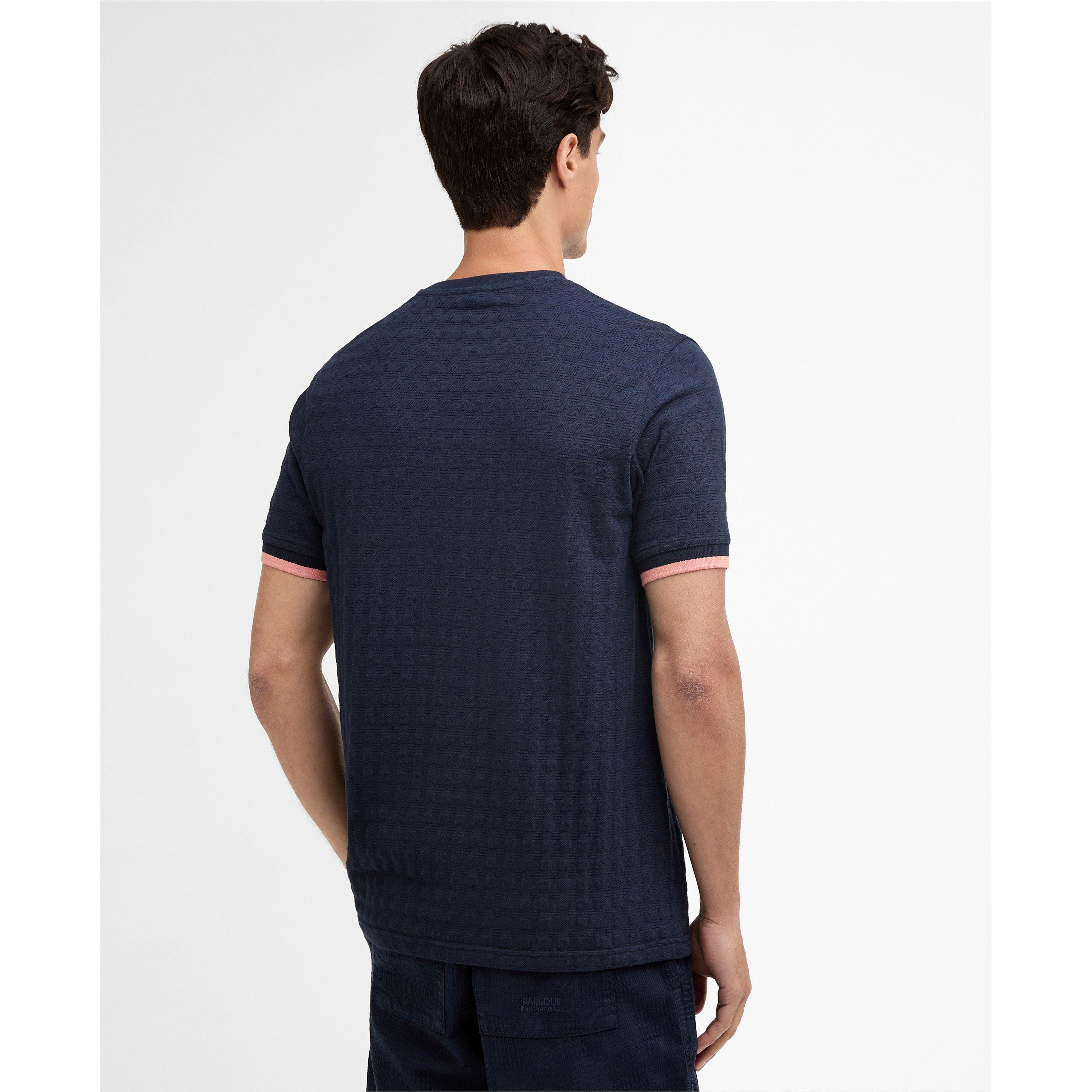 Navy - Barbour International - Men's T-Shirt - 3