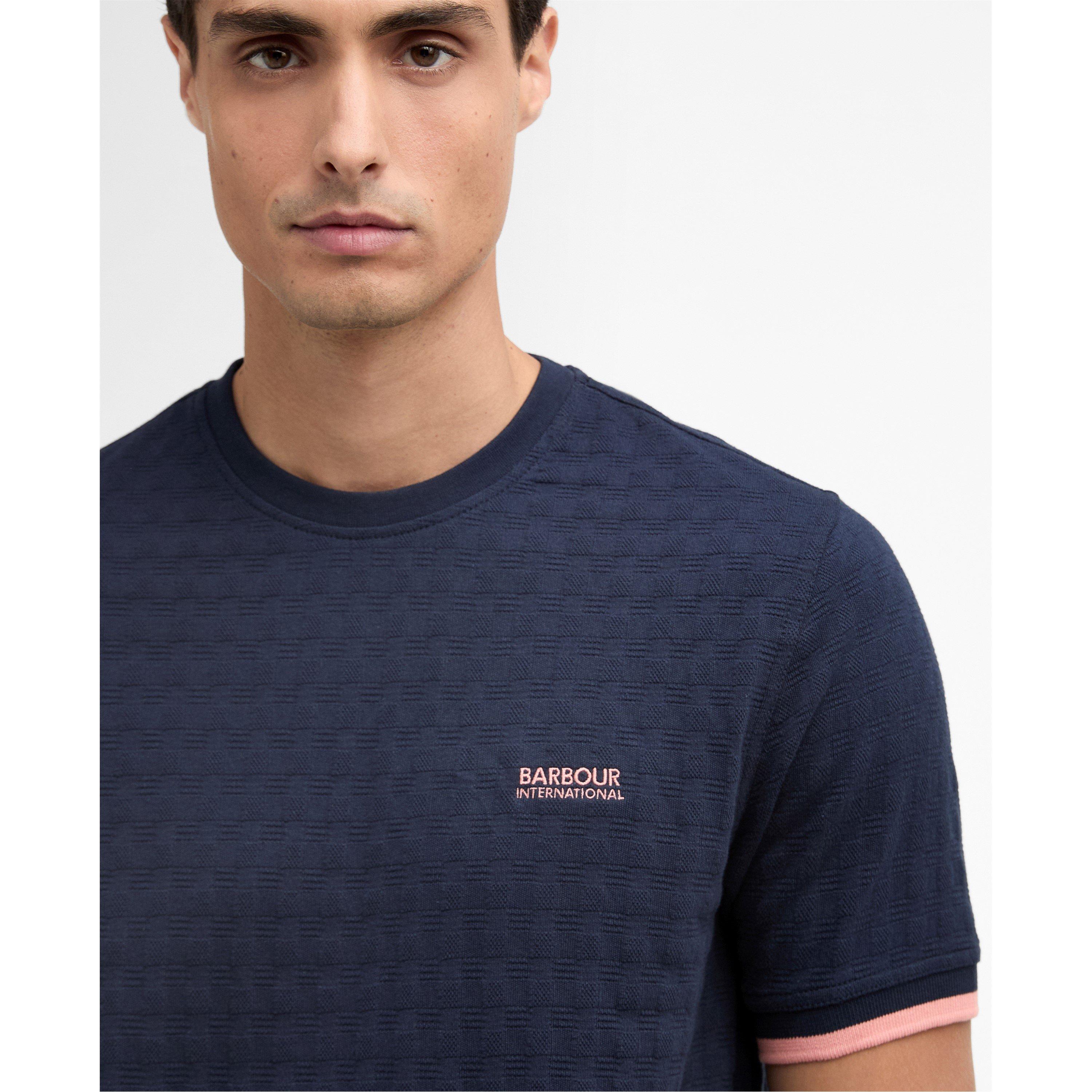 Navy - Barbour International - Men's T-Shirt - 4