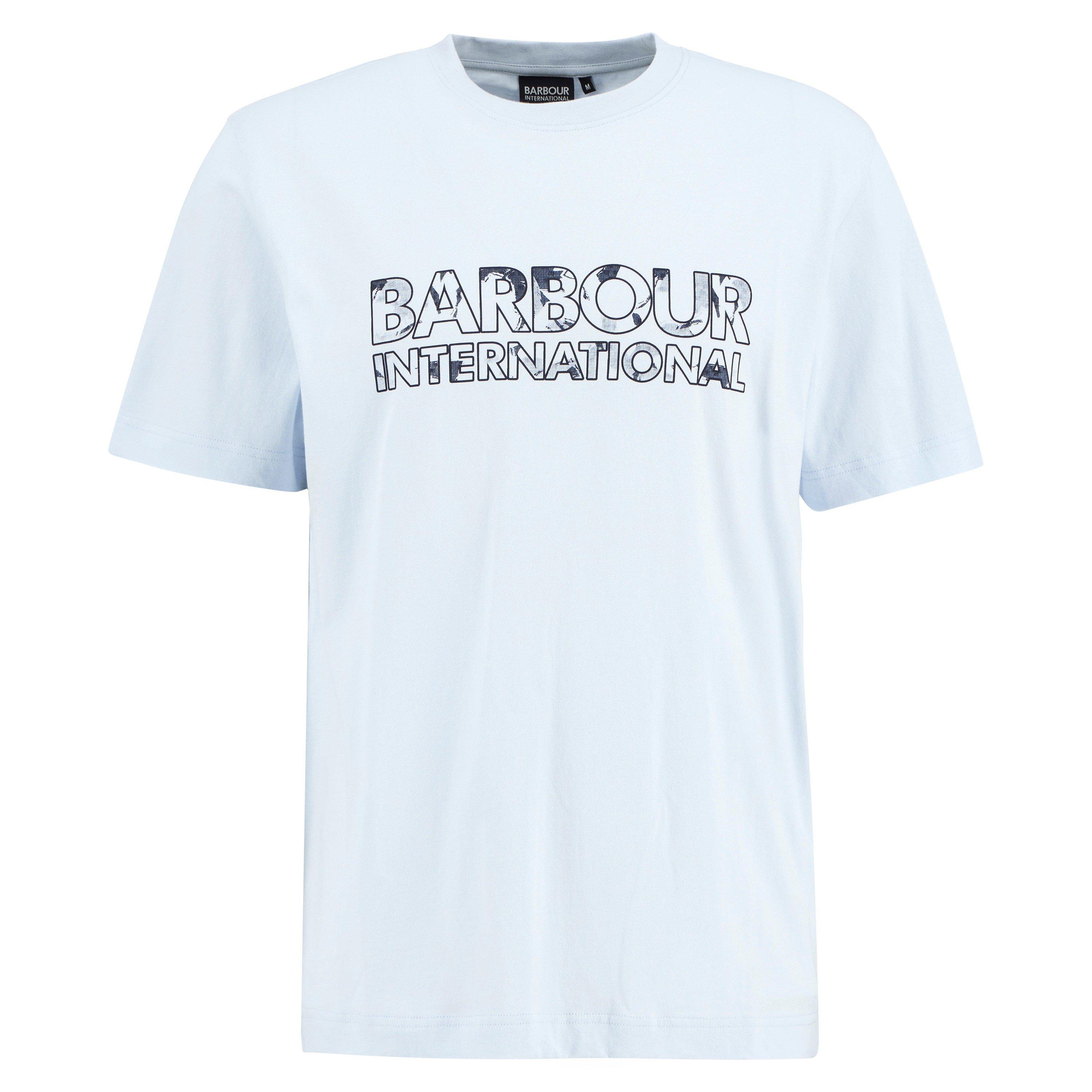 Barbour International Men's T-Shirt - Skywriting - Size 2XL