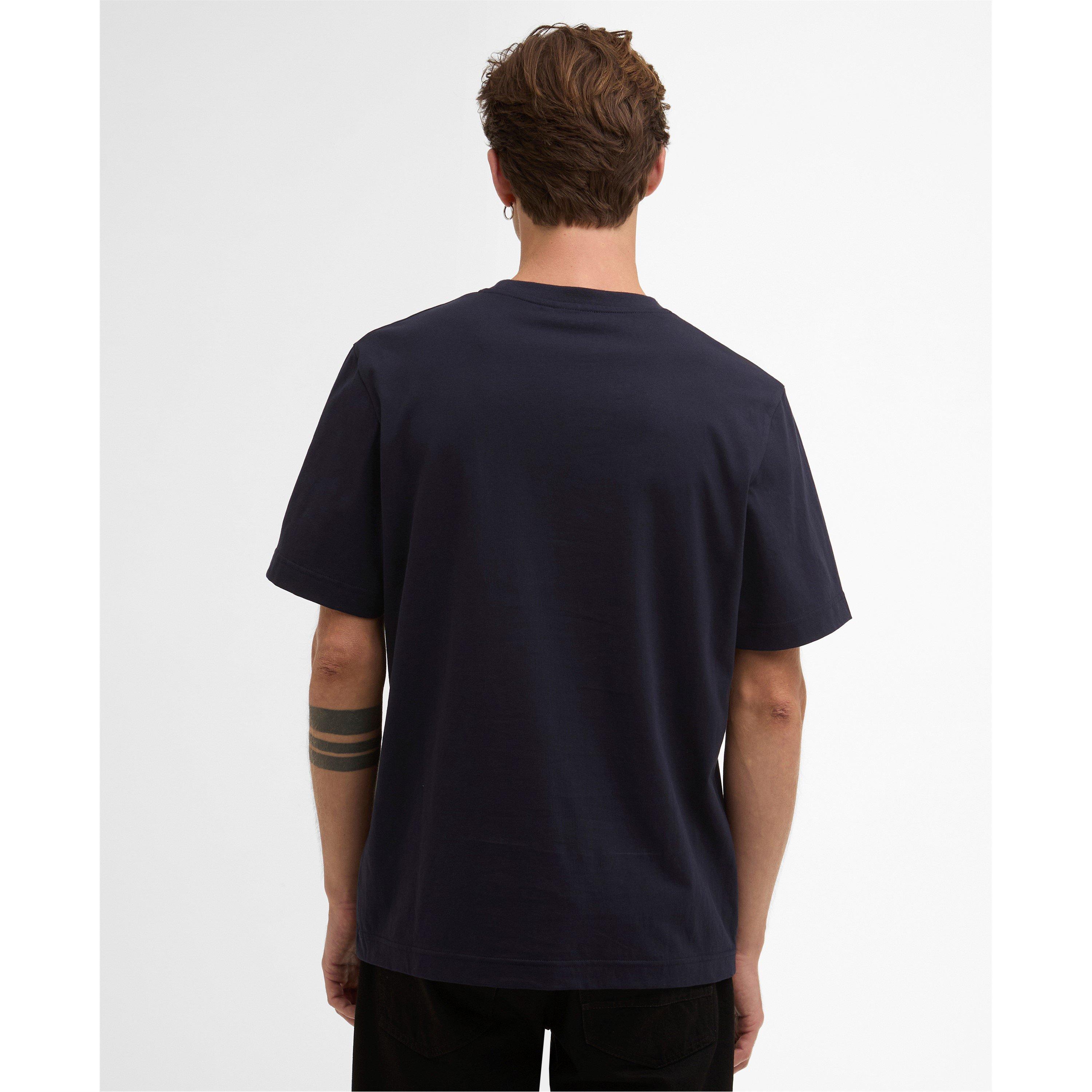Navy - Barbour International - Men's T-Shirt - 3