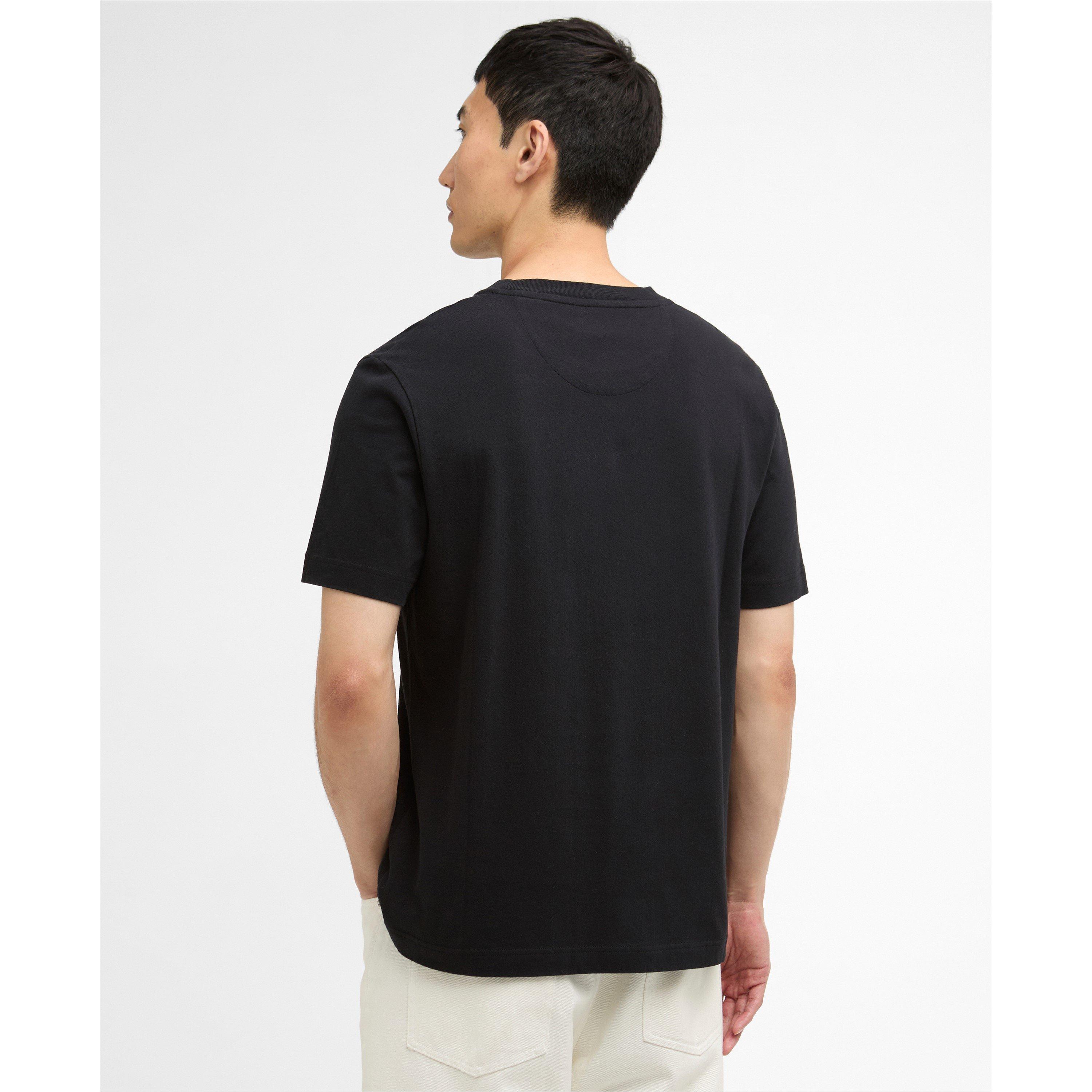 Black - Barbour International - Mens Hellen T-Shirt - 3