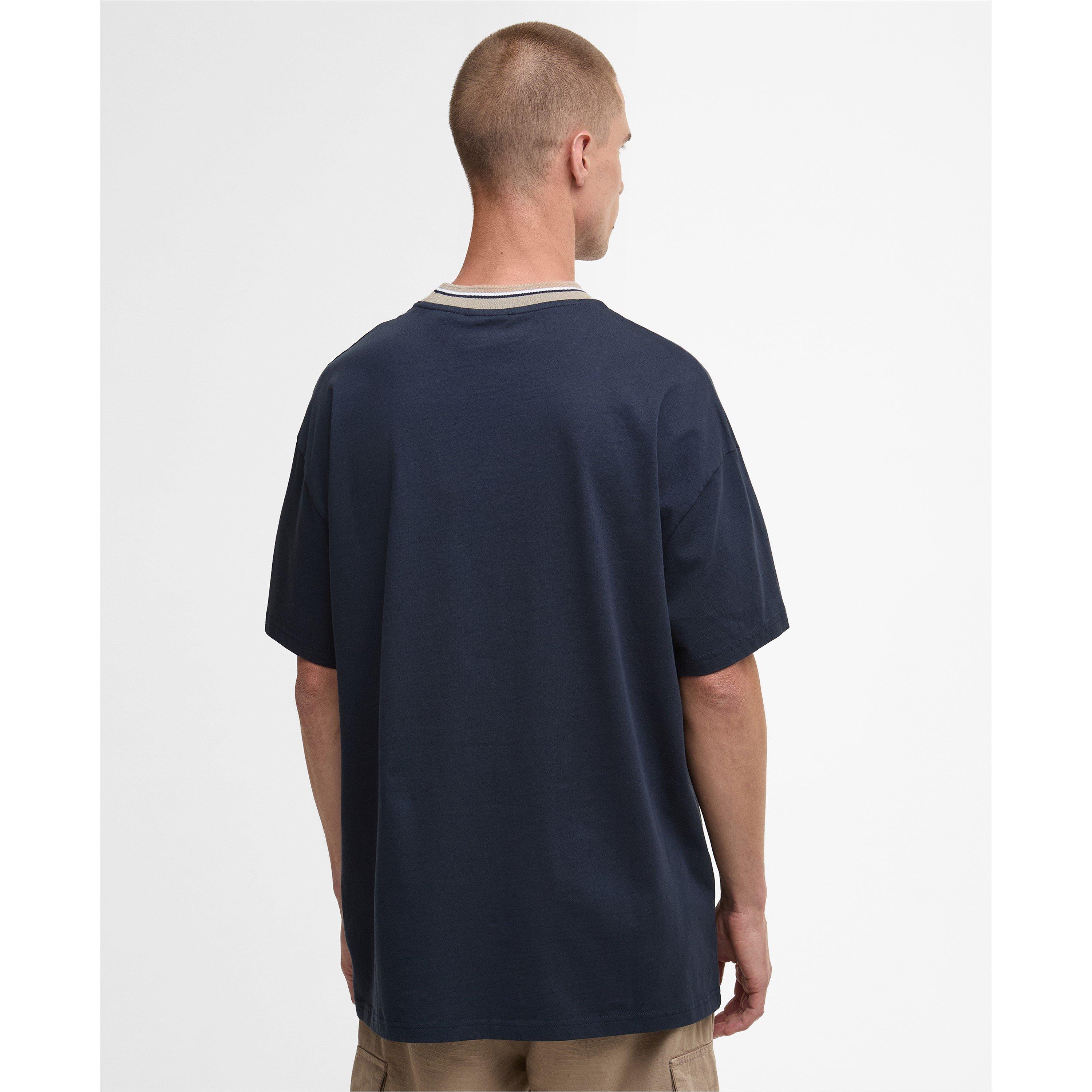 Navy - Barbour International - B.Int Taley Tipped T Sn63 - 3