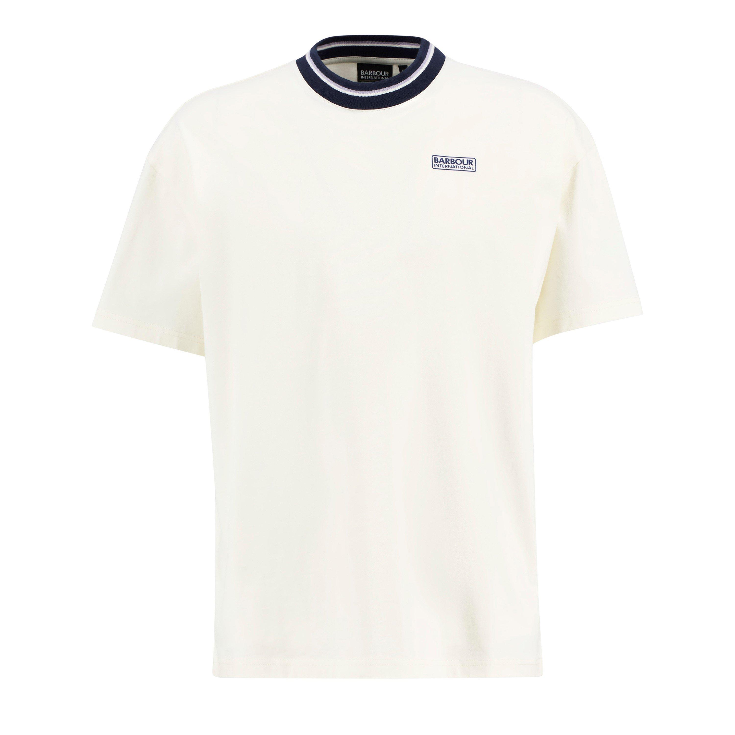 Barbour International Men's Whisper White B.int Taley Tipped T Sn63 - 2XL
