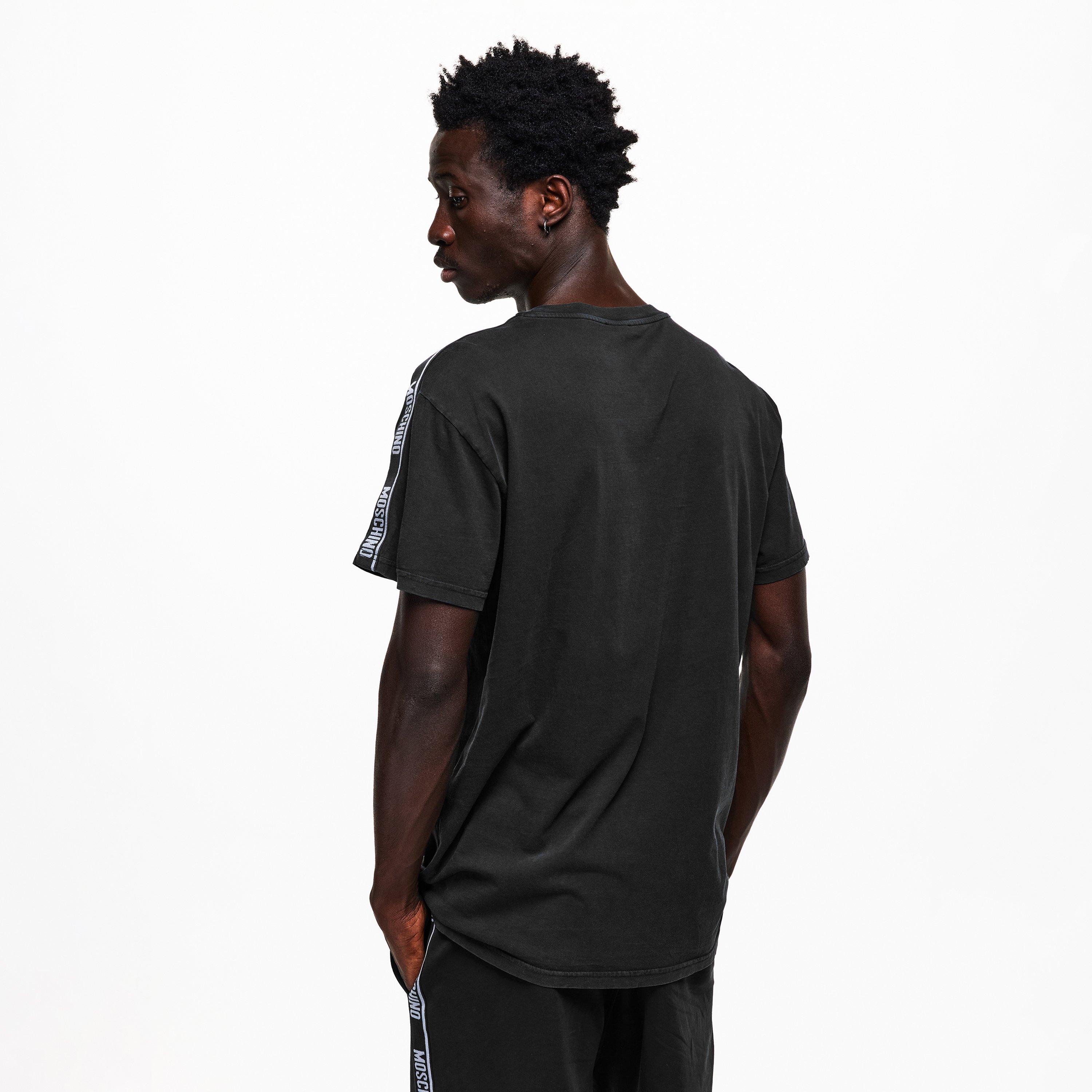 Black - Moschino - Men's T-Shirt - 4