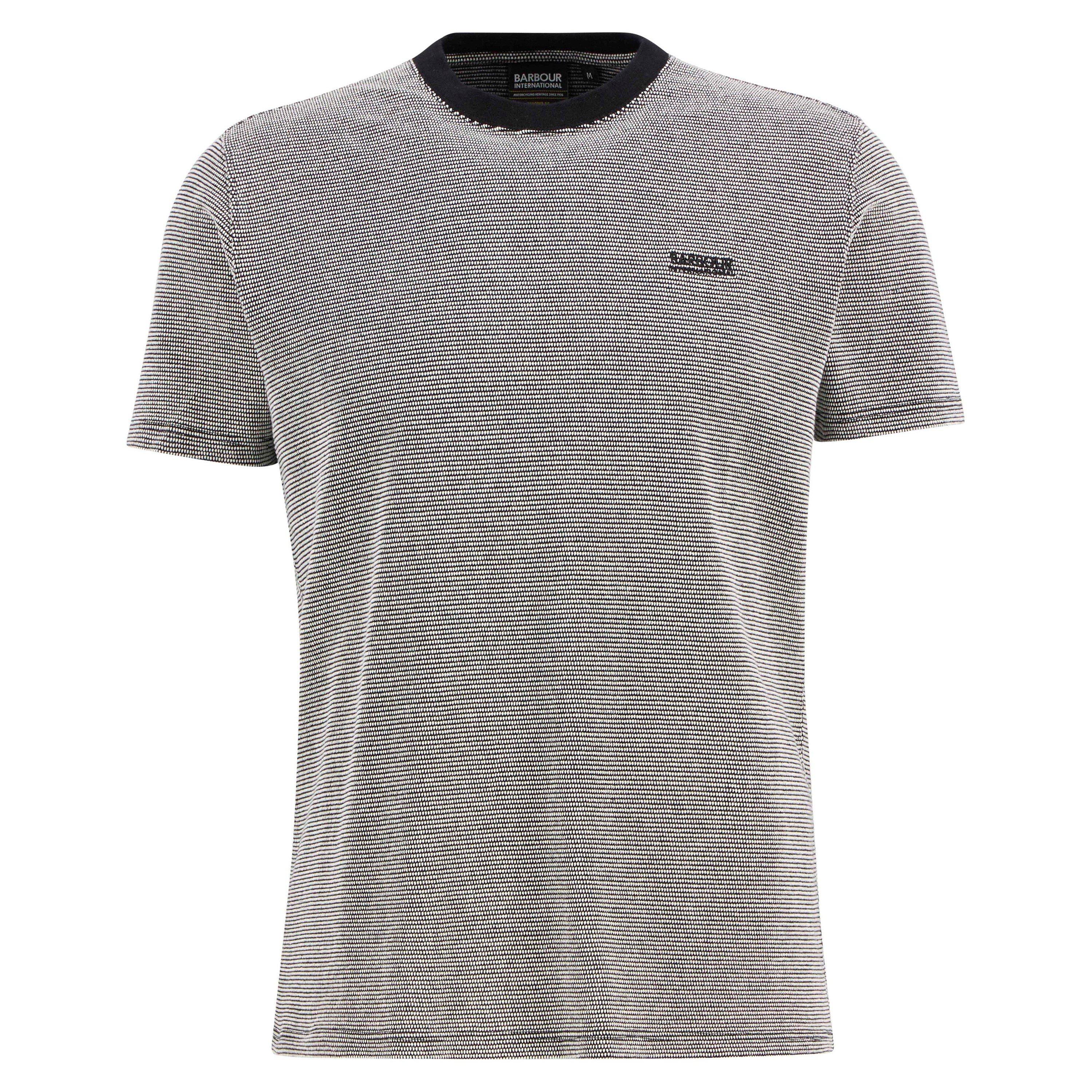 Black - Barbour International - Men's T-Shirt - 1