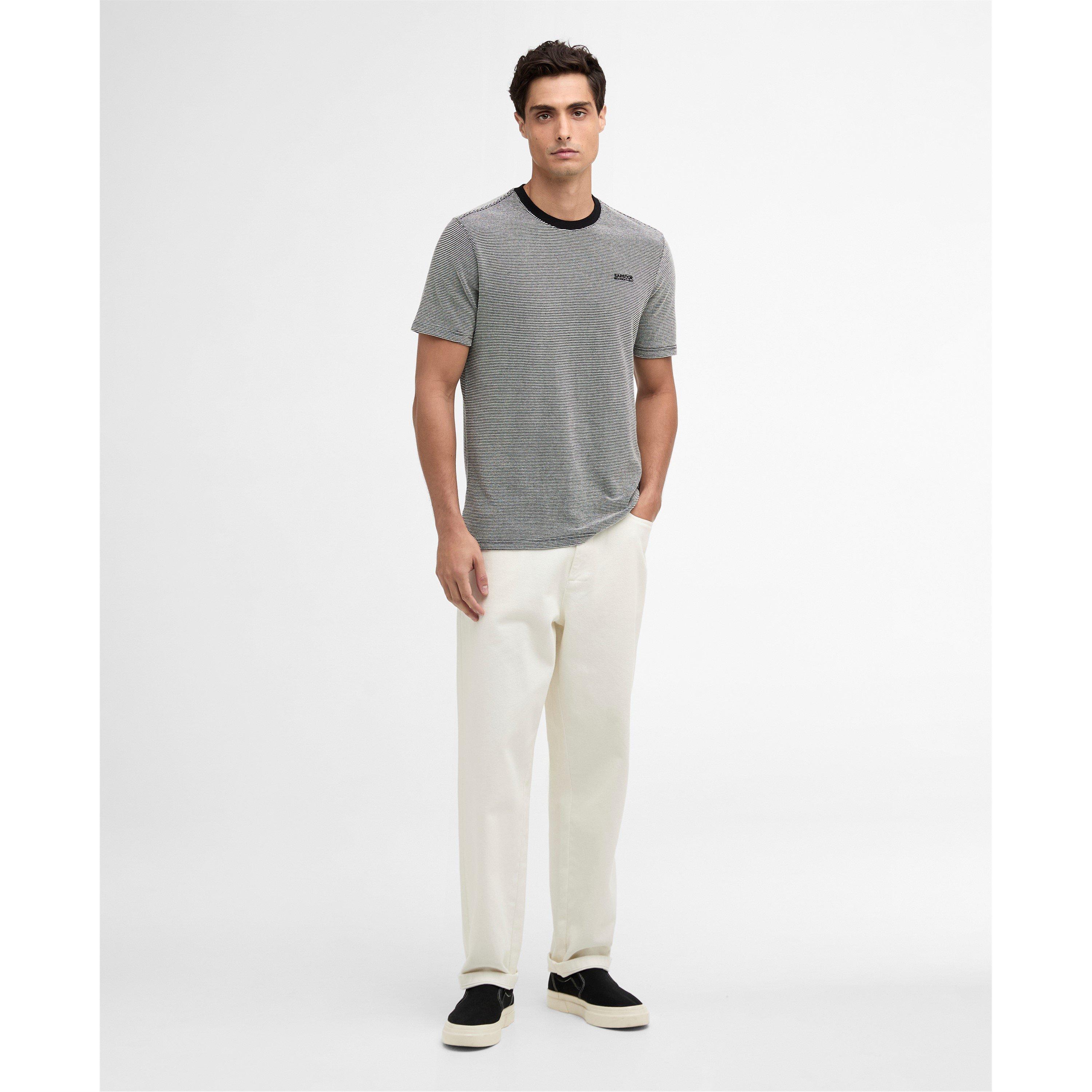 Black - Barbour International - B.Int Halls T-Shirt Sn63 - 5