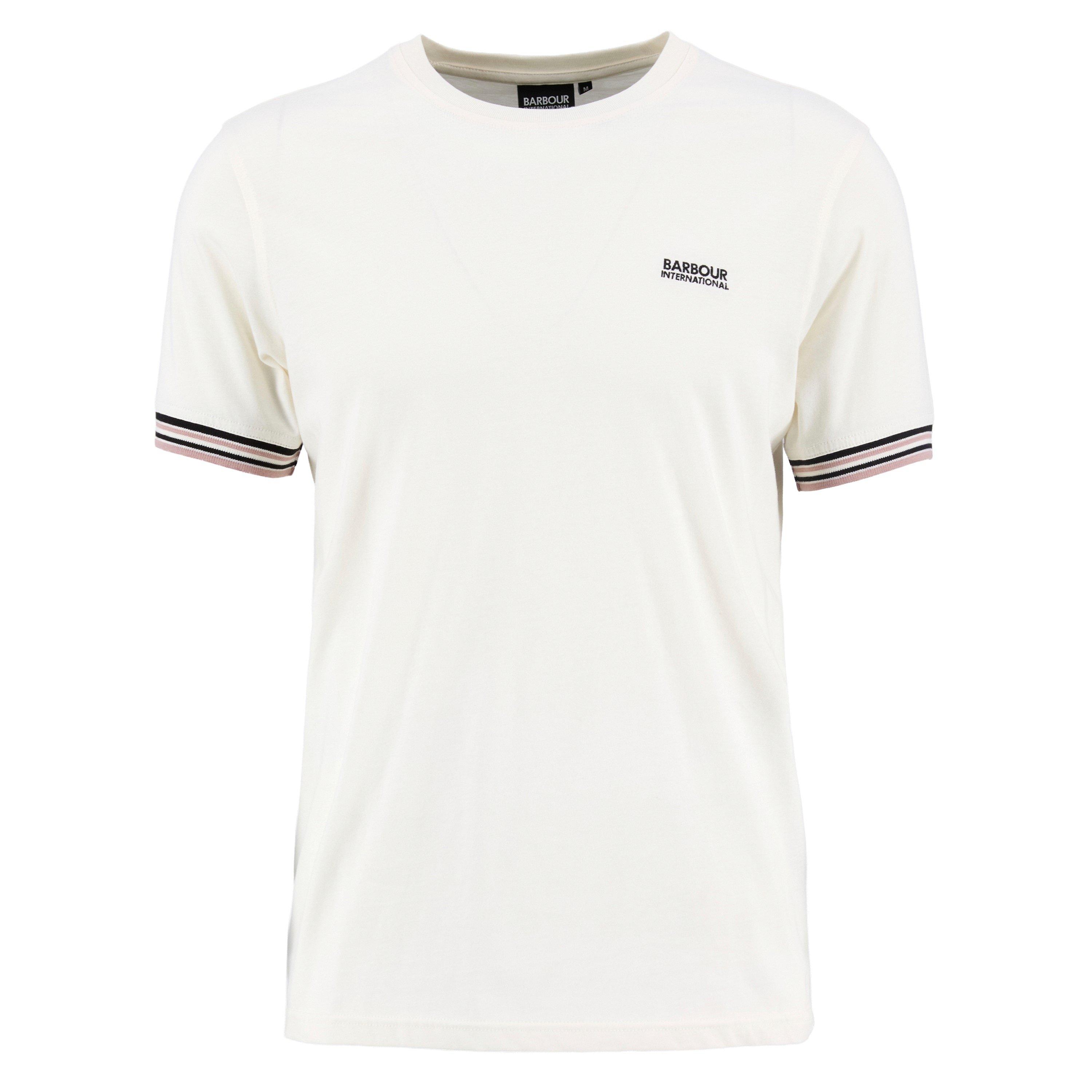 Barbour International Men's T-Shirt - Whisper White - XL