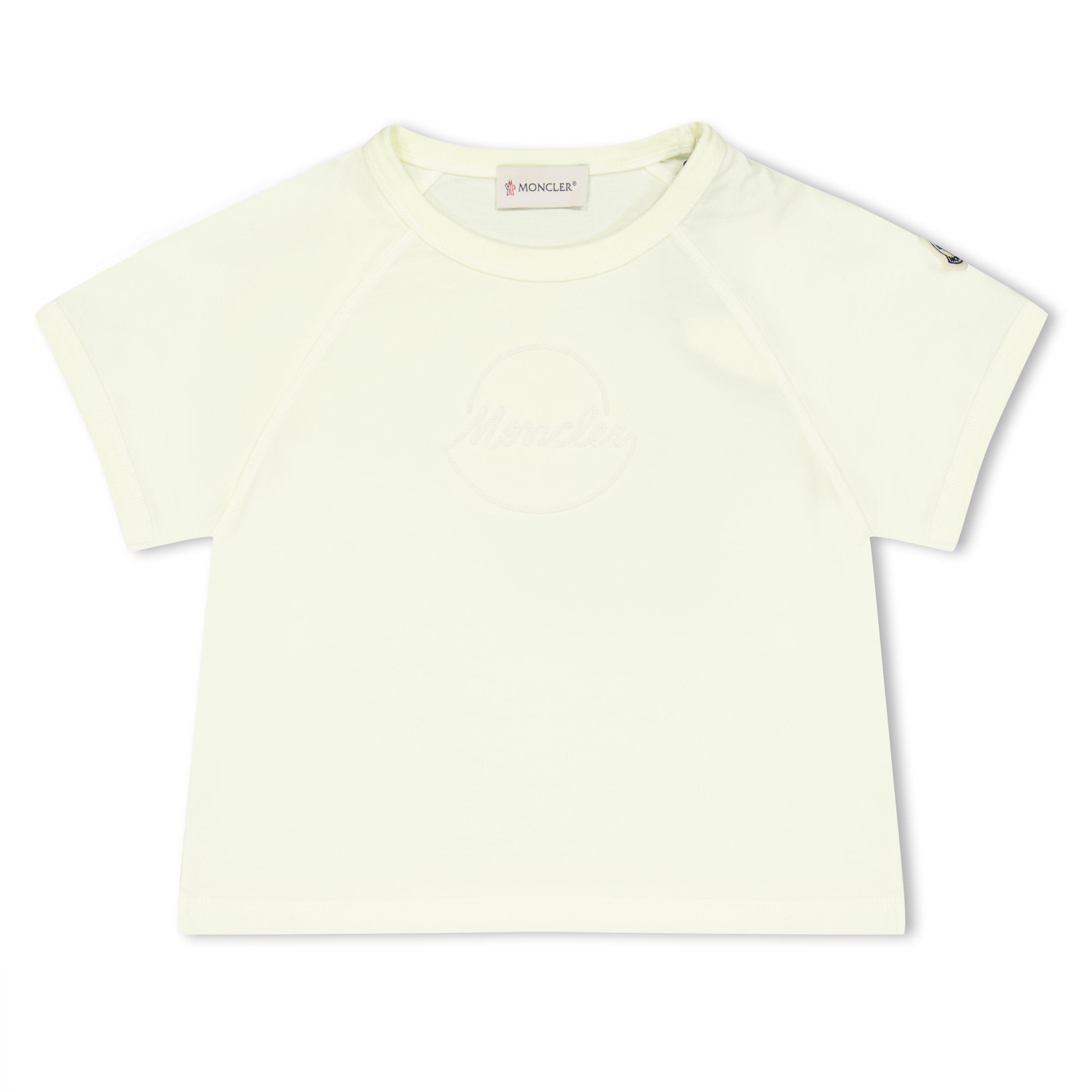 Lemon 102 - Moncler - Moncler Lgo Crop Tee Jn62 - 1