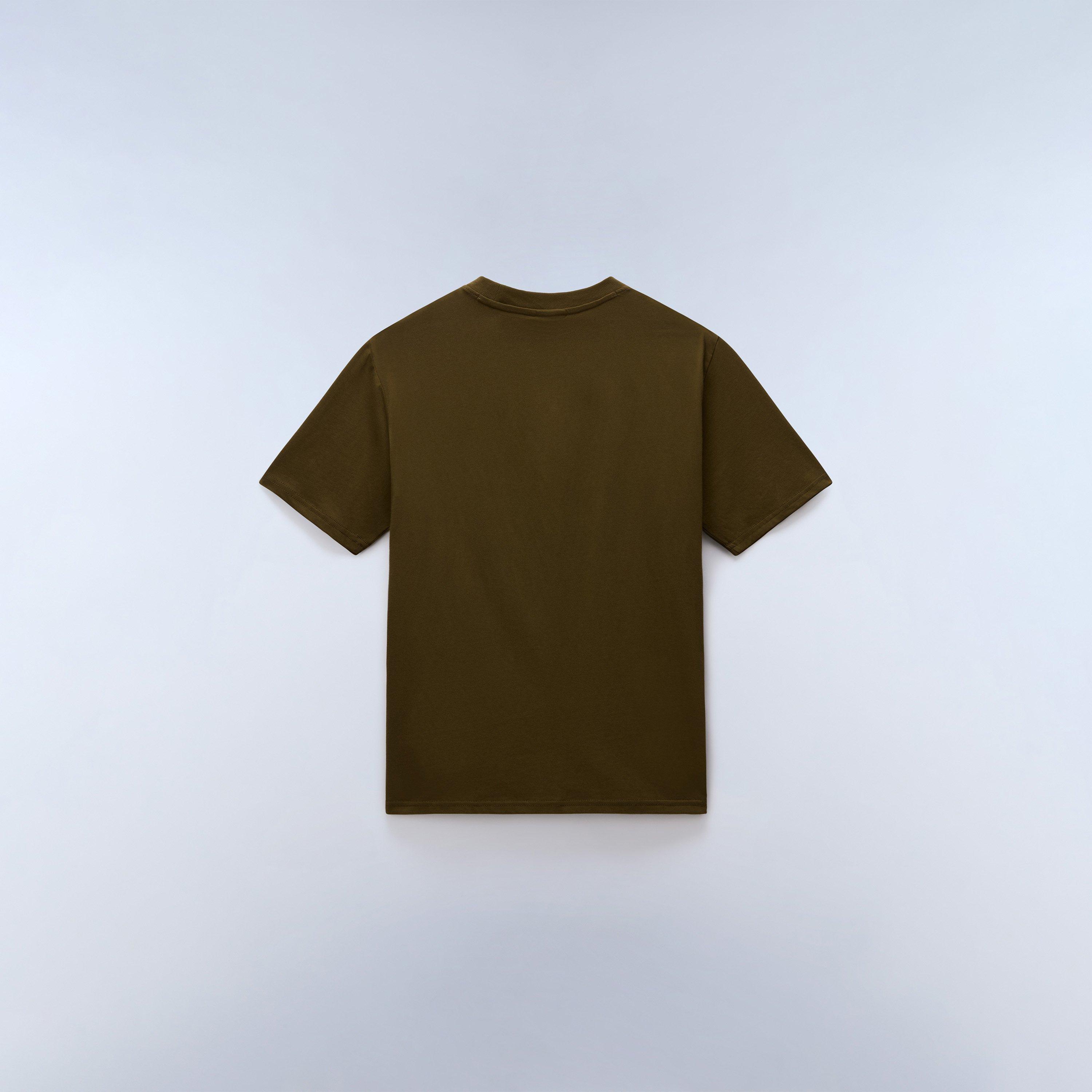 Dark Olive - Napapijri - Napa Small Box T-shirt Mens - 2
