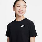 Noir/Blanc - Nike - Sportswear Big Kids' (Girls') T-Shirt - 3