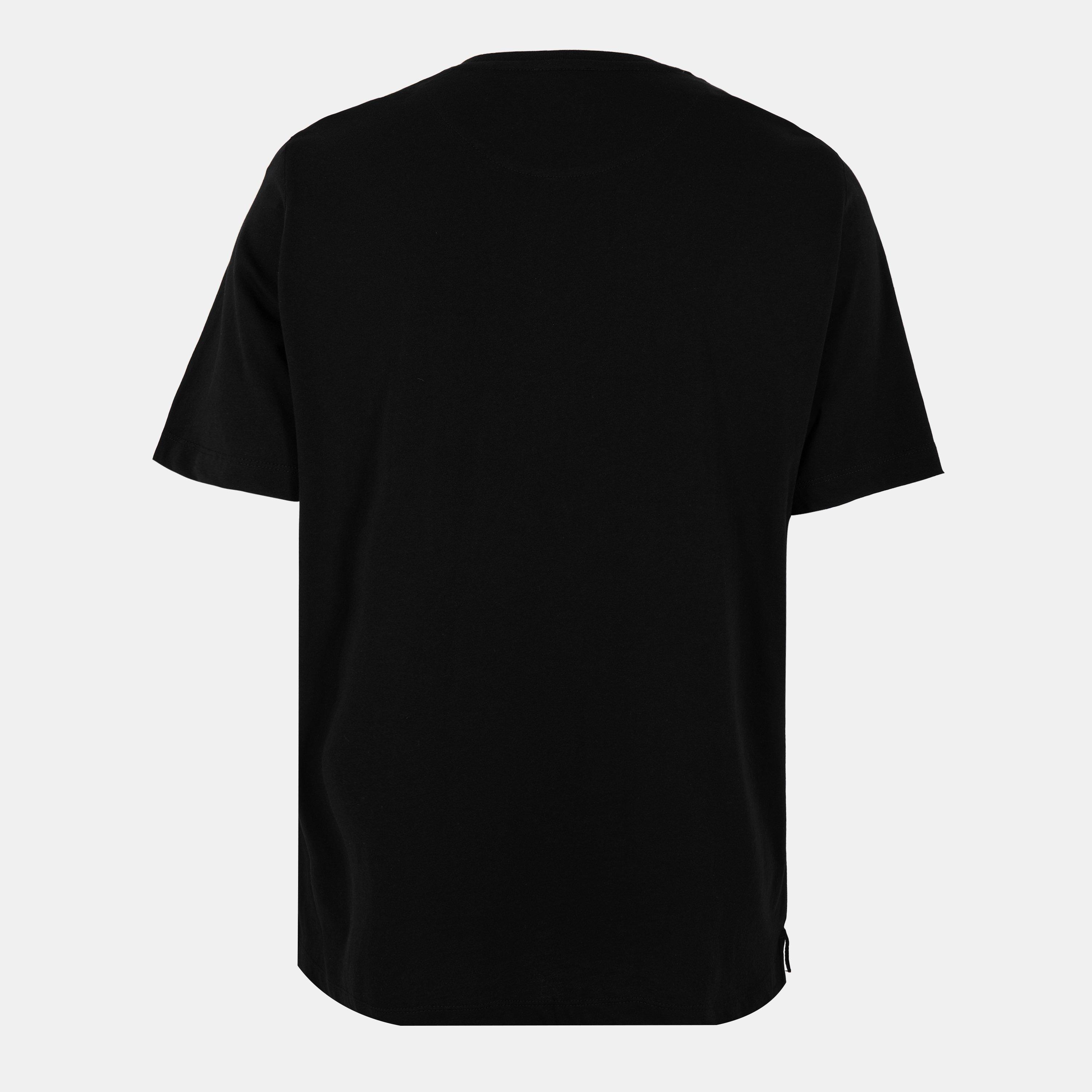 Negro - Ted Baker - Men's Box Print Regular Fit T-Shirt - 2