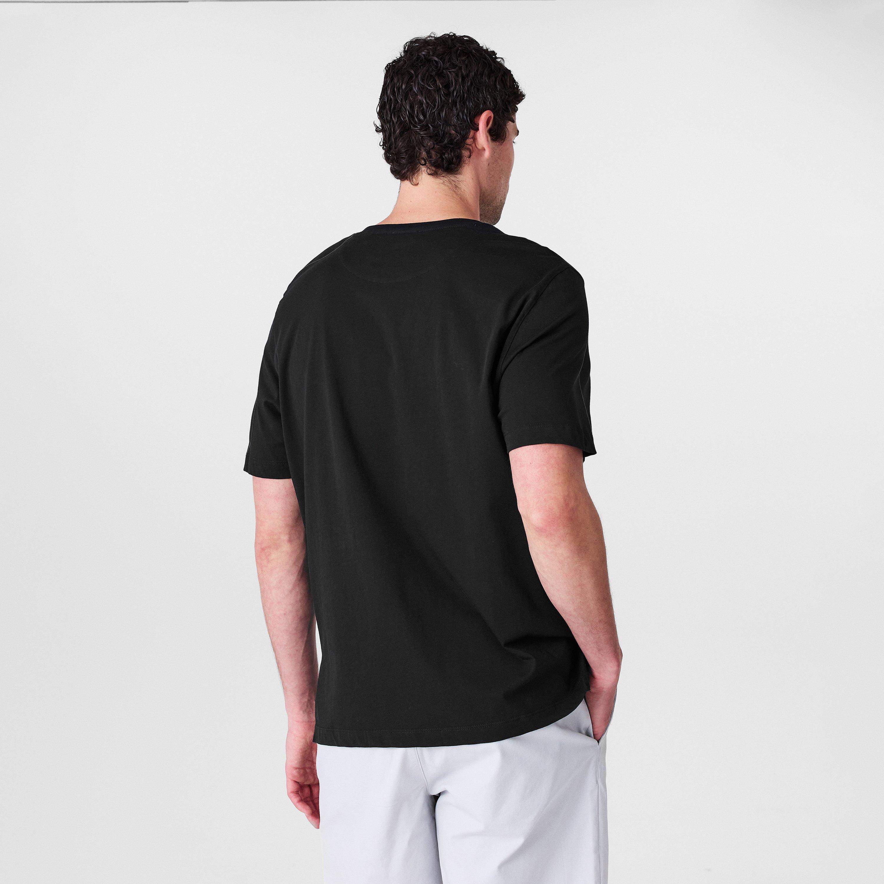 Negro - Ted Baker - Men's Box Print Regular Fit T-Shirt - 4