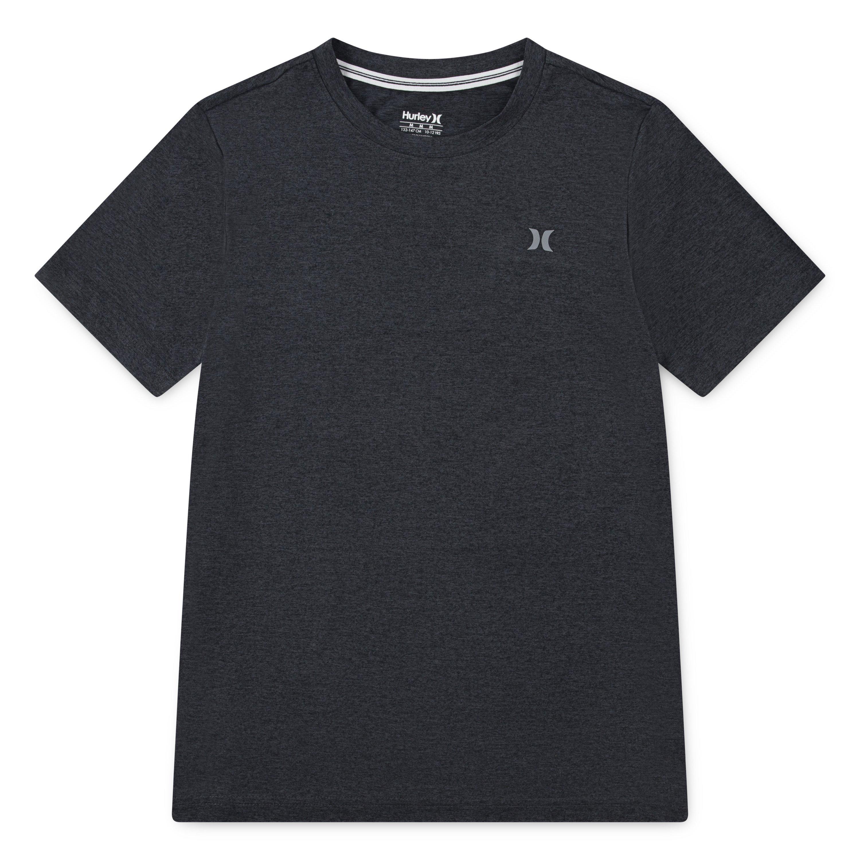 Hurley Boys Kids' T-Shirt - Black Heather - 8-10 (S)