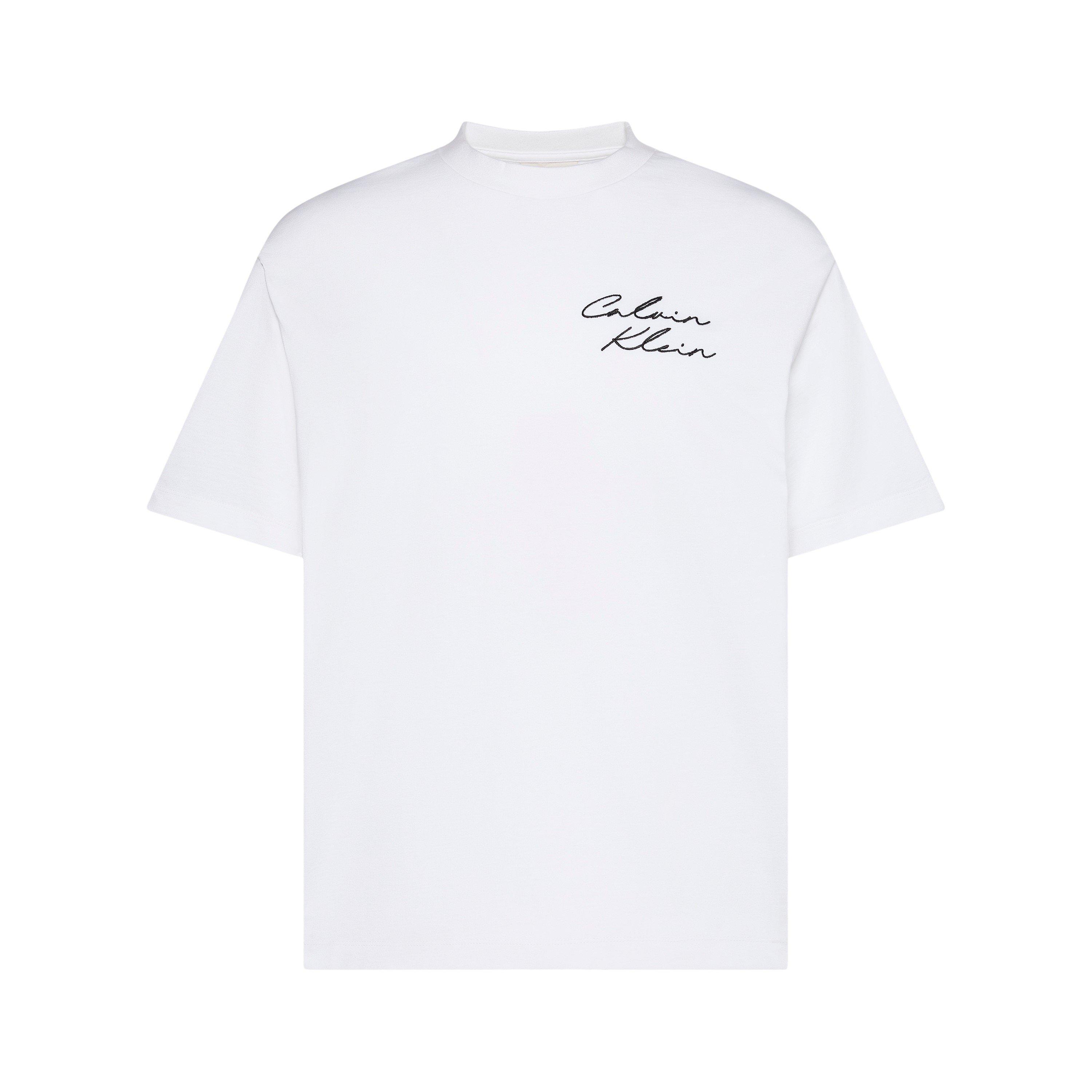 Calvin Klein Jeans Men's T-Shirt - Bright White - 2XL