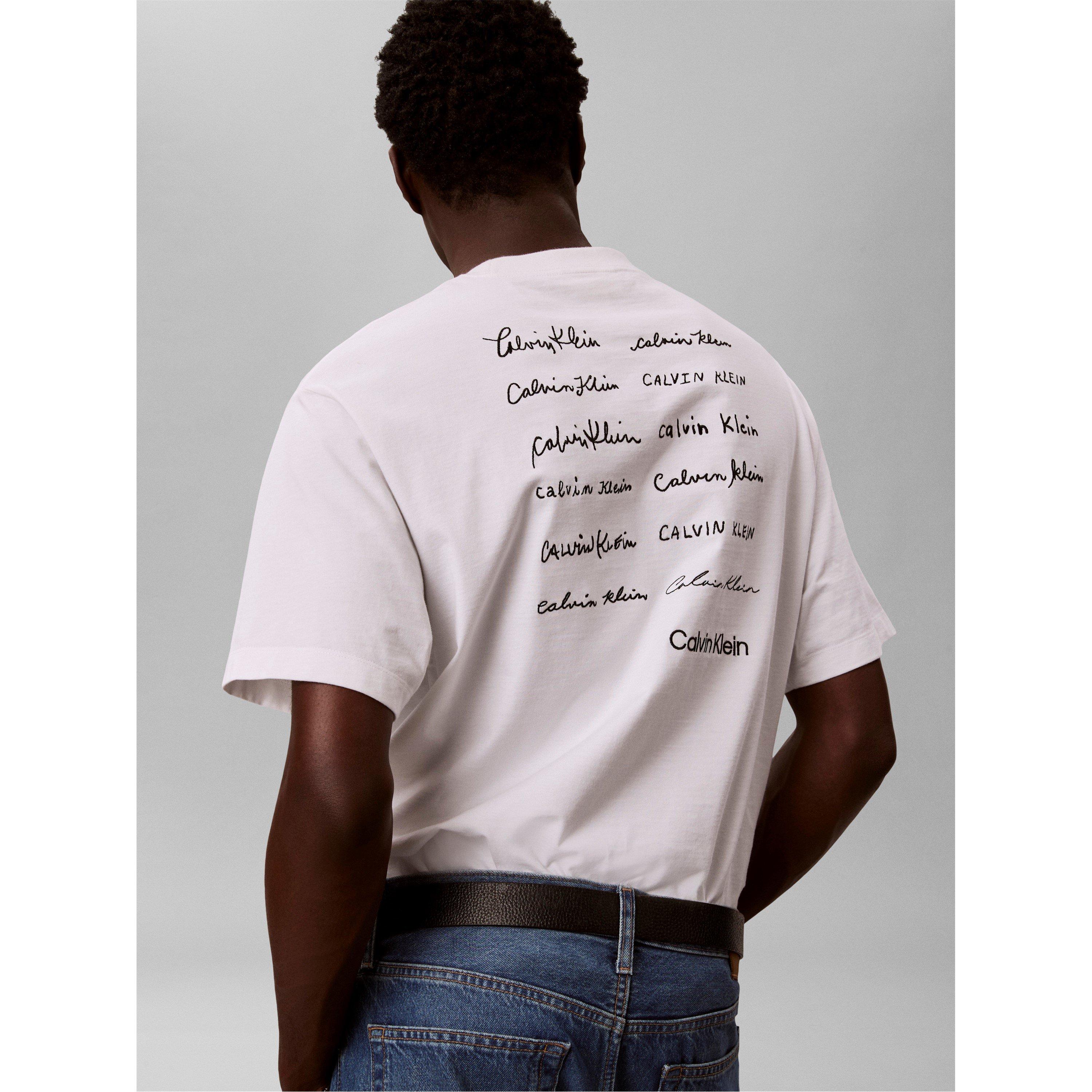 Bright White - Calvin Klein Jeans - CKJ Graphic Tee Sn63 - 2