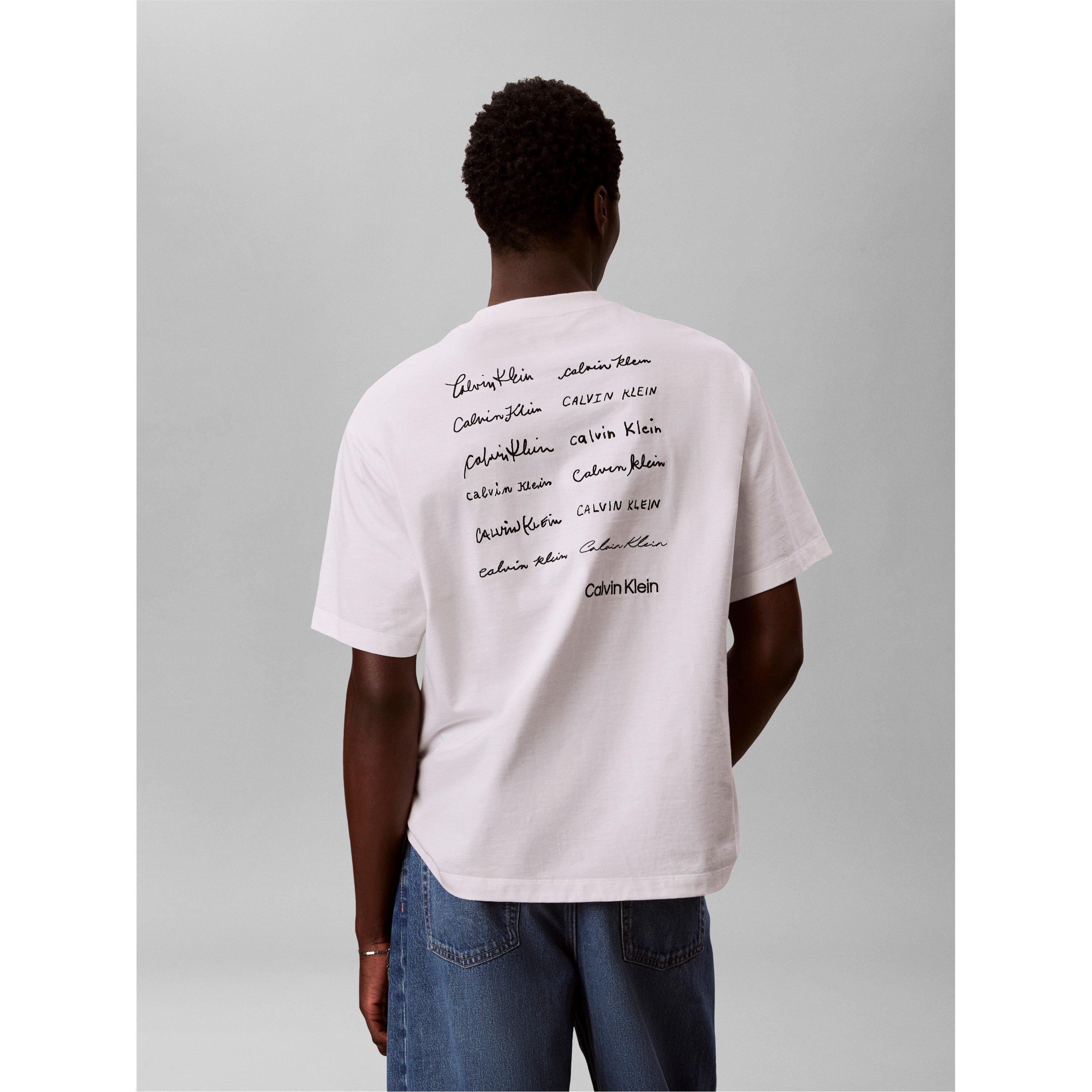 Bright White - Calvin Klein Jeans - CKJ Graphic Tee Sn63 - 6