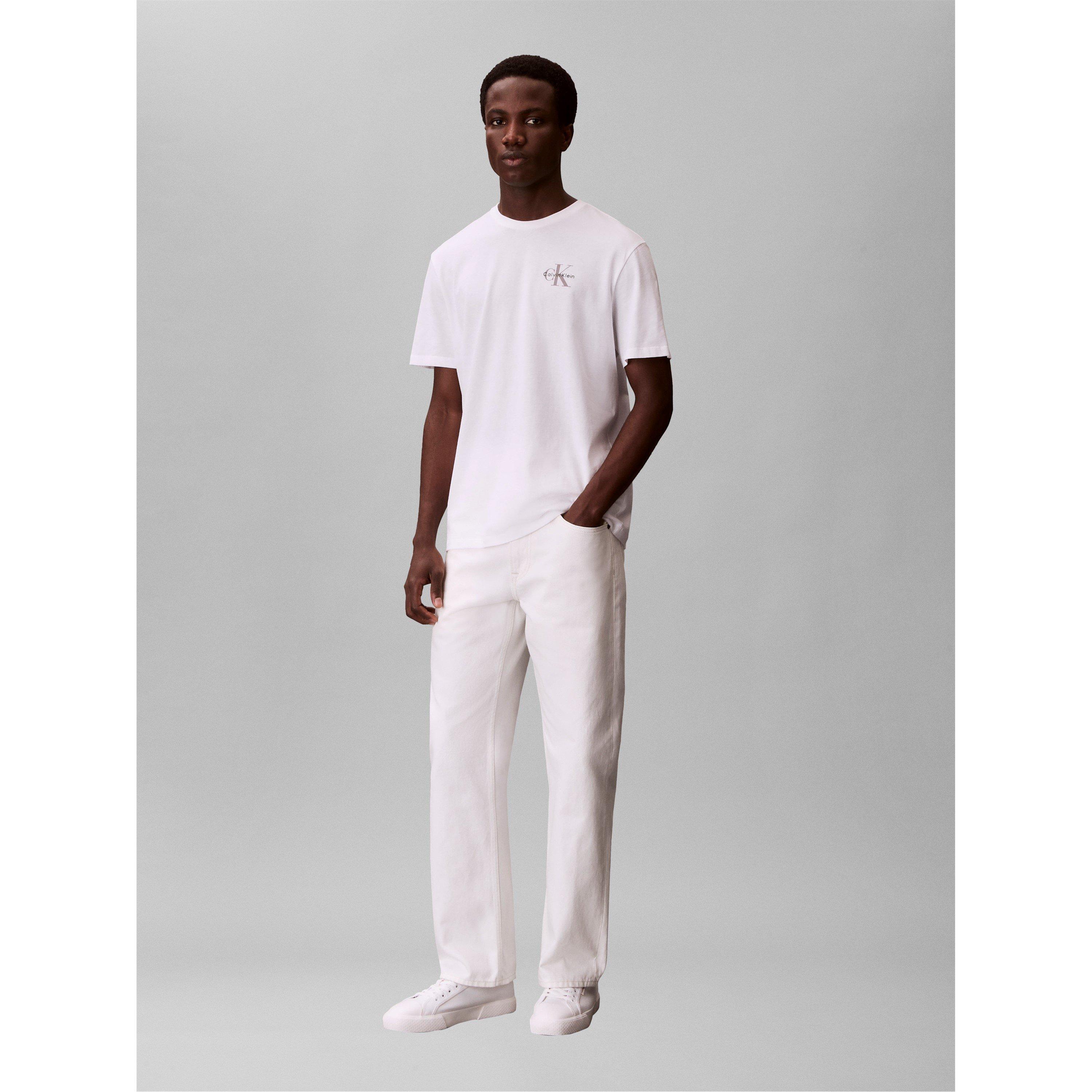 Bright White - Calvin Klein Jeans - Men's T-Shirt - 4
