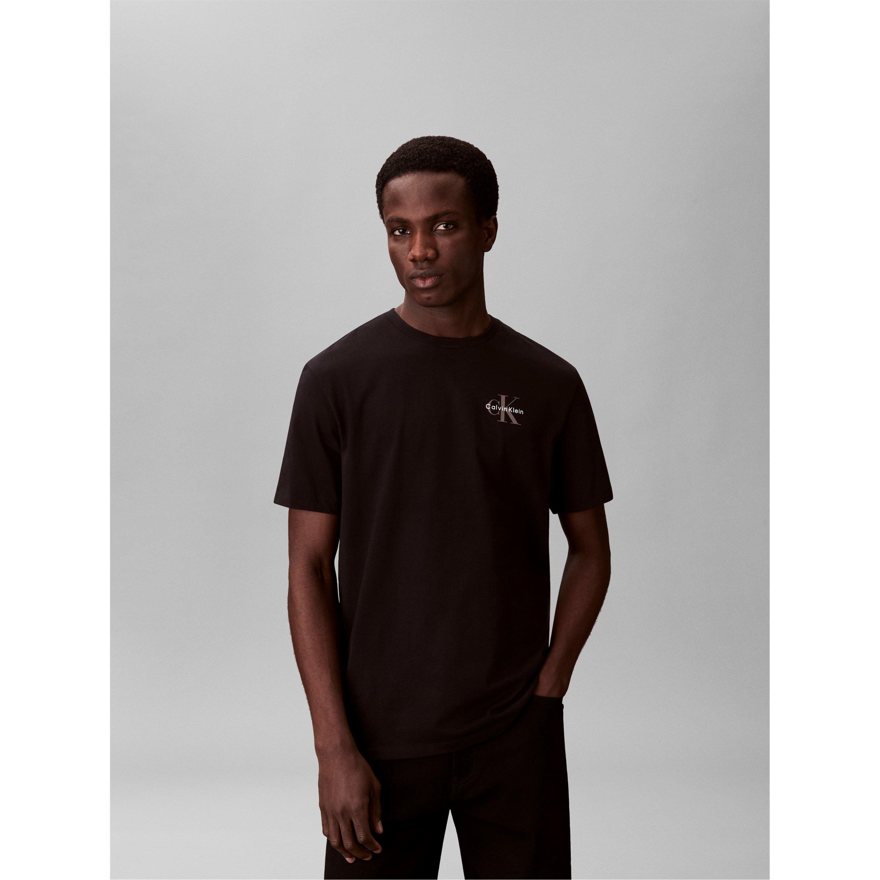 Black/White - Calvin Klein Jeans - CKJ Micro Logo 2Pk T Sn63 - 3