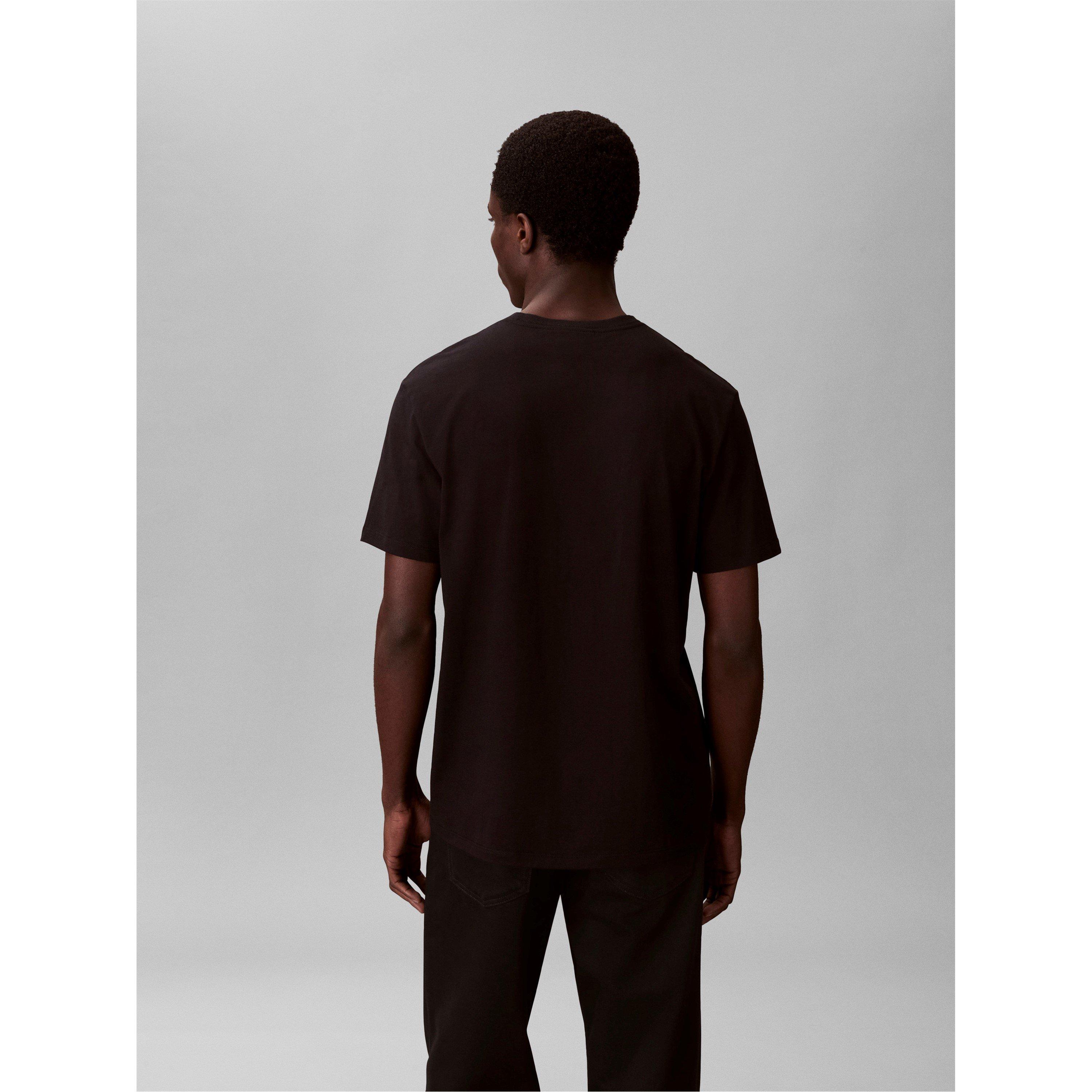 Black/White - Calvin Klein Jeans - CKJ Micro Logo 2Pk T Sn63 - 5