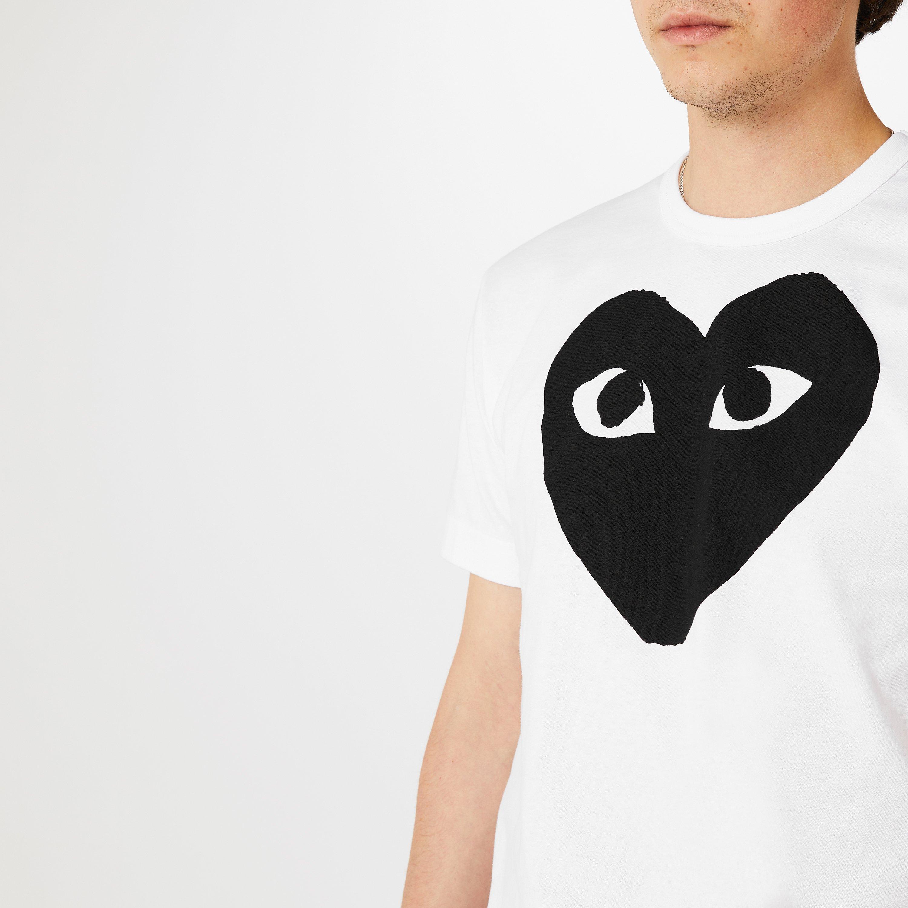 新品未使用未開封　COMME des GARÇONS PLAY Tシャツ S Comme des Garcons PLAY | Big Peeping Heart T Shirt | Regular Fit T