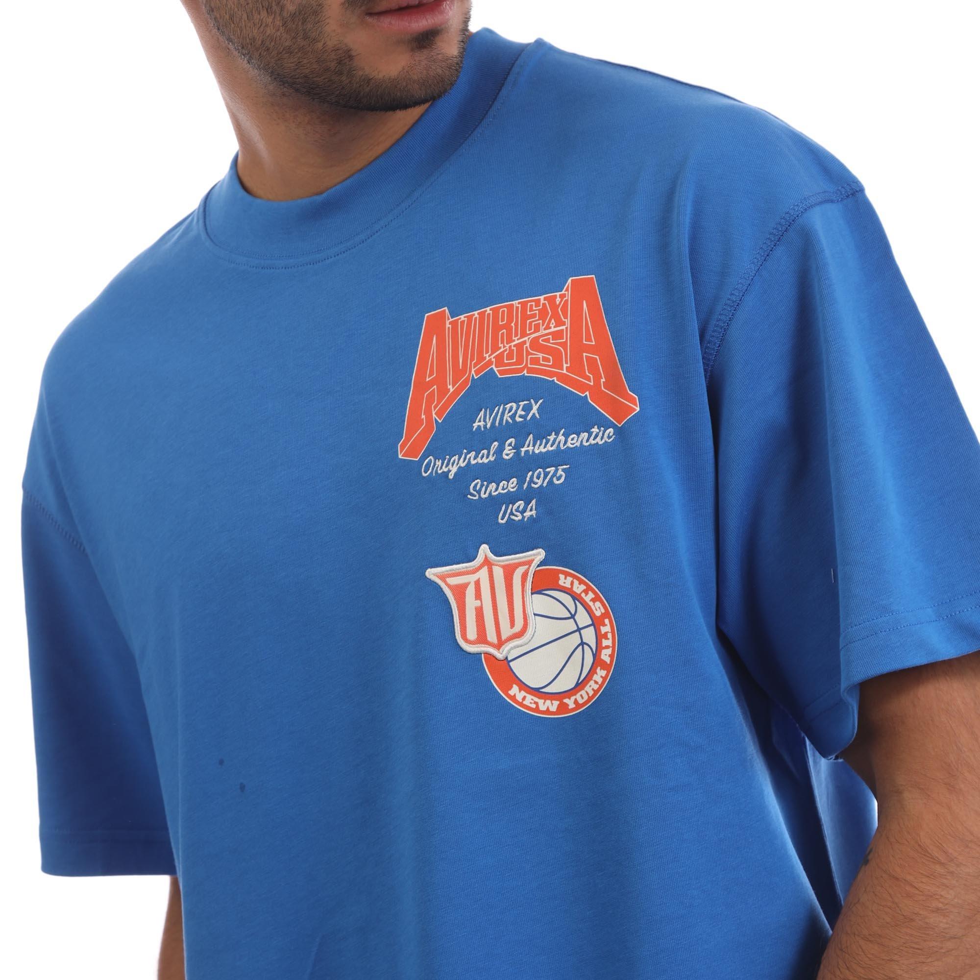 Blue - Avirex - AVX Mccarren Tee Sn99 - 2