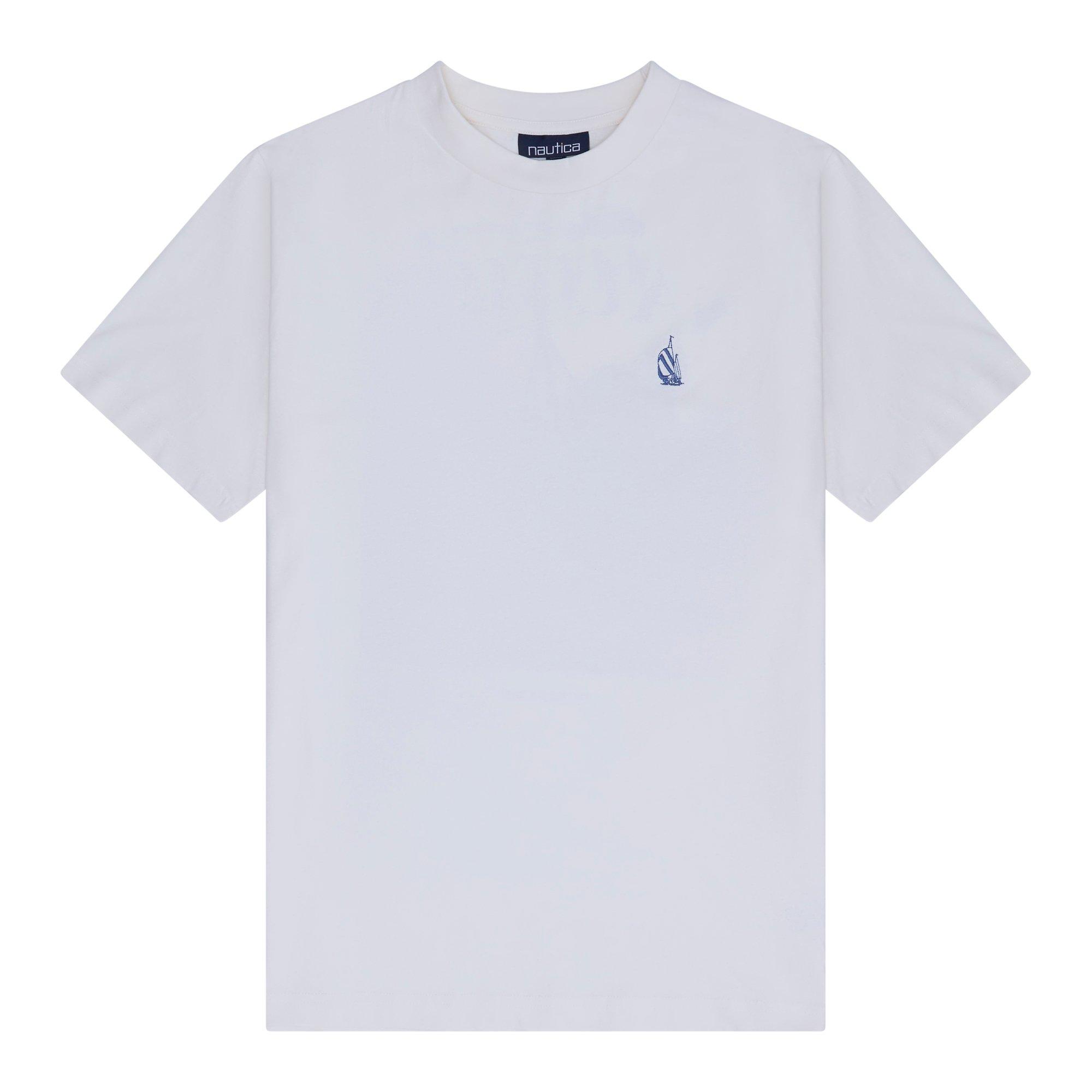 Nautica Men's T-Shirt - Off White - Small
