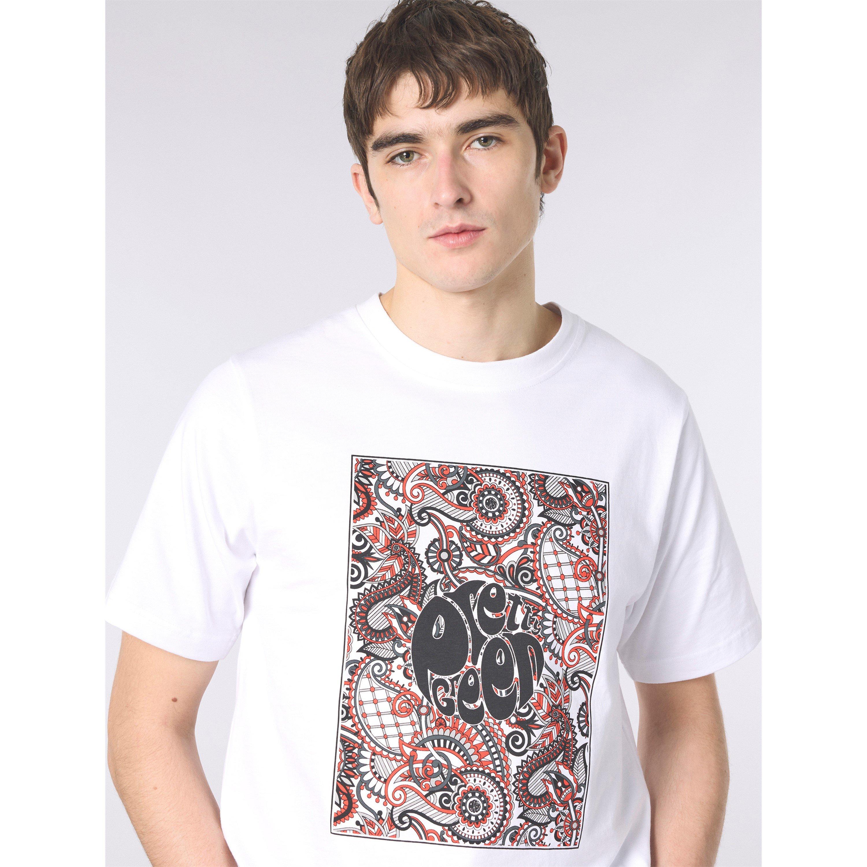 White - Pretty Green - Men's T-Shirt - 4
