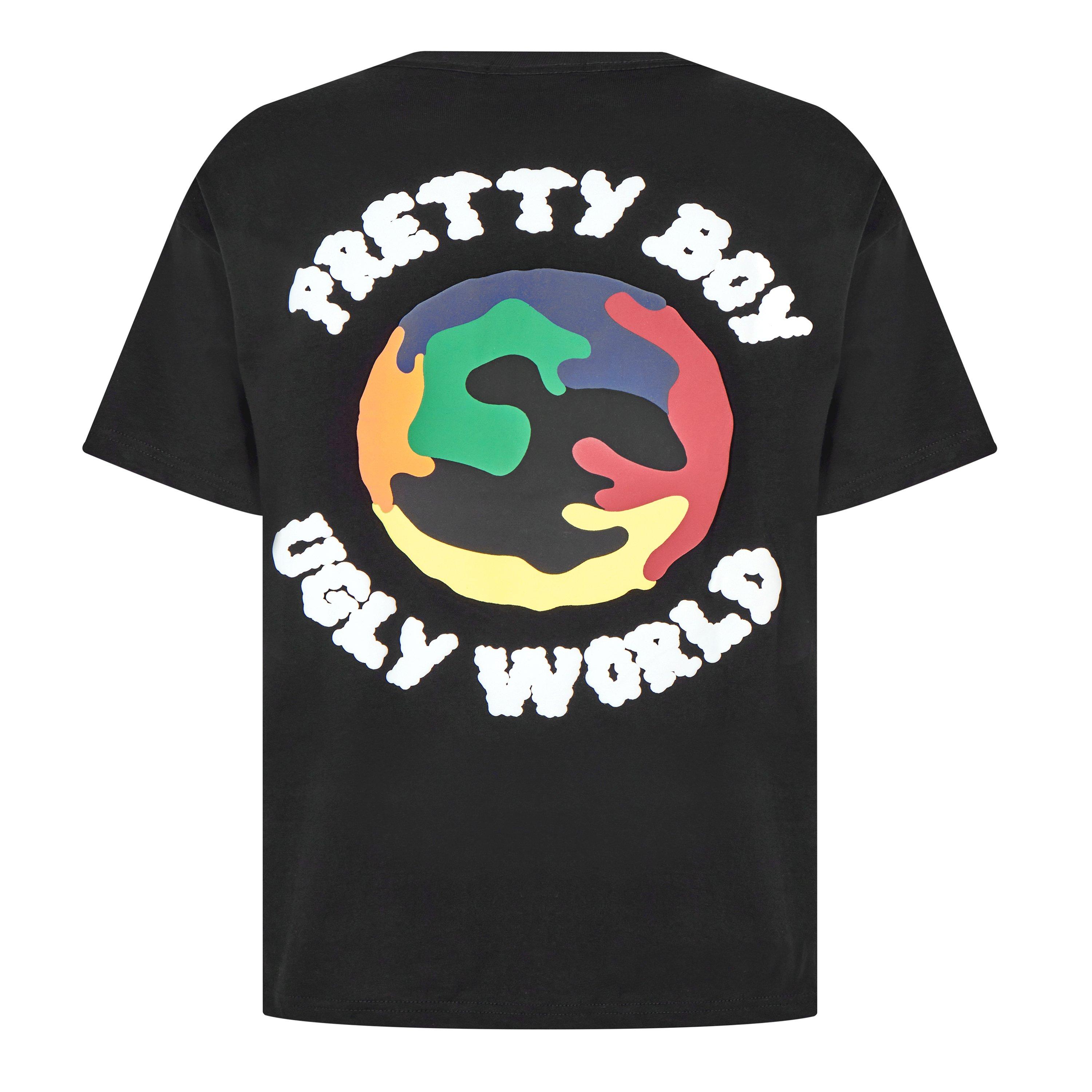 Black - Pretty Boy Ugly World - The World T-Shirt - 8