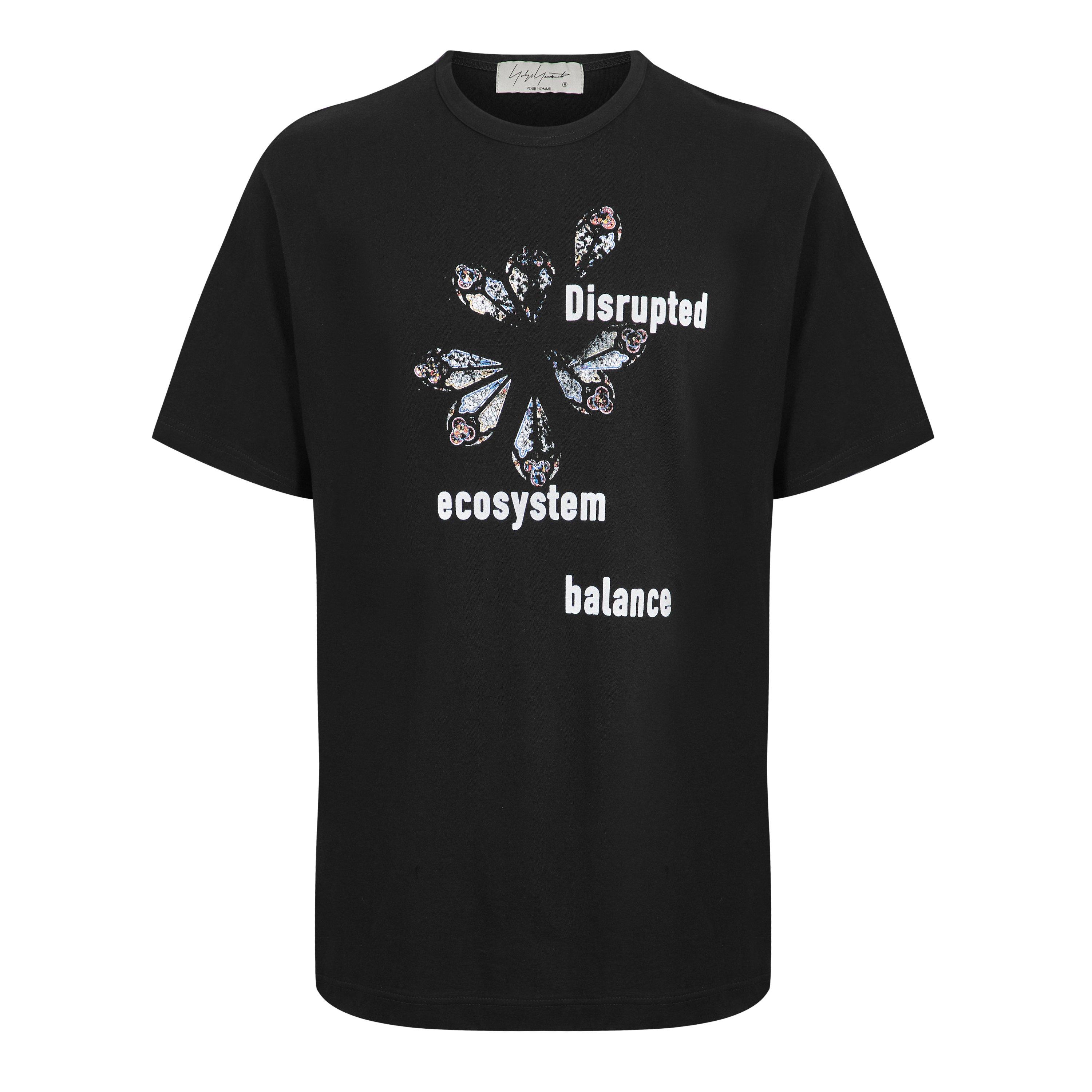 Black - Yohji Yamamoto - Men's T-Shirt - 1