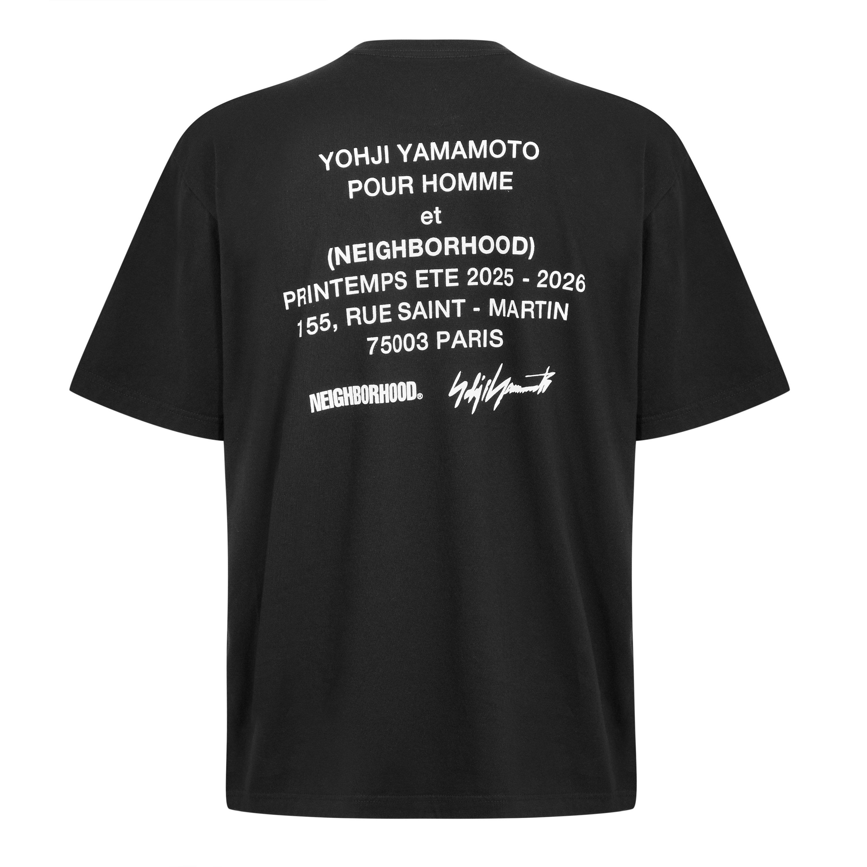 Black - Yohji Yamamoto - Men's T-Shirt - 2
