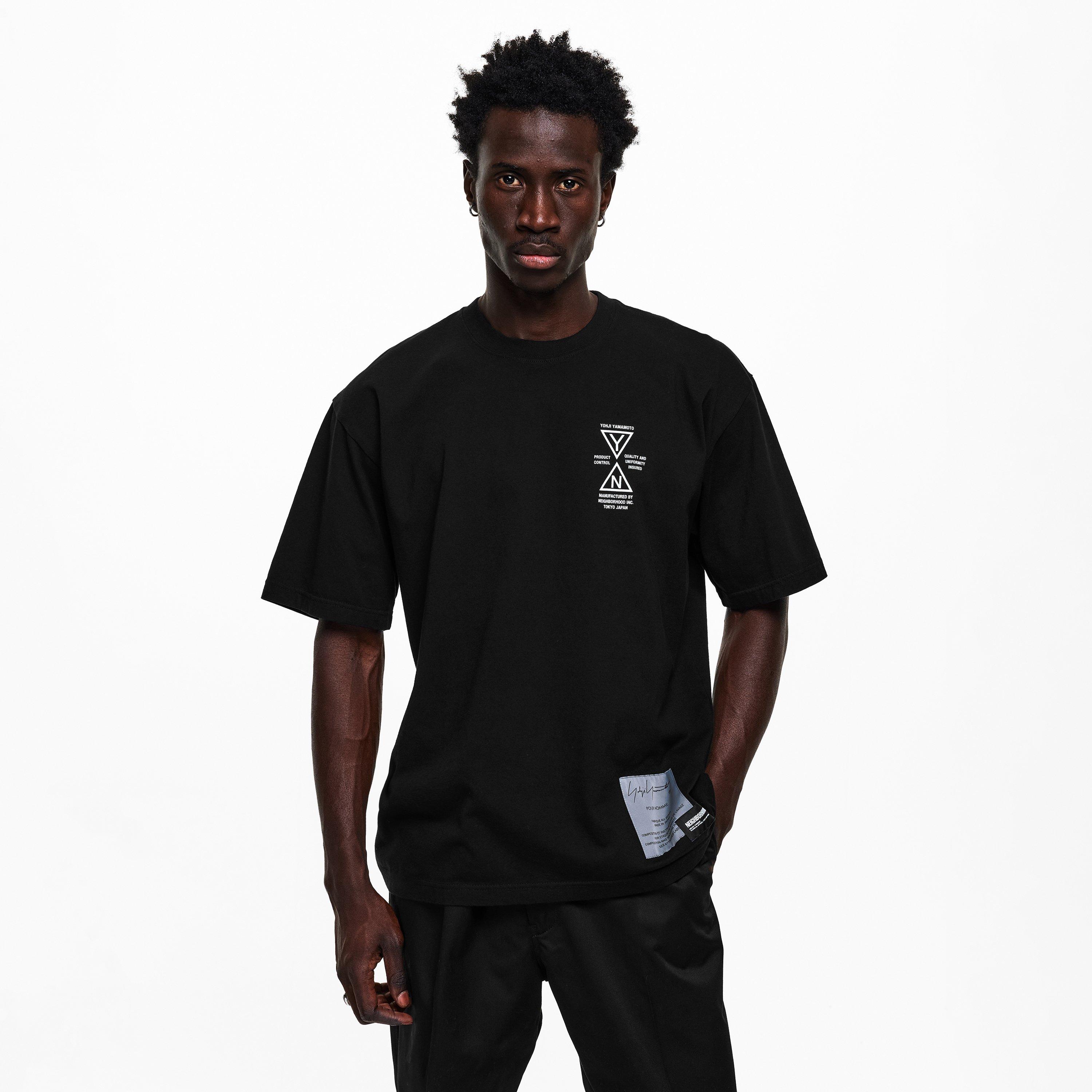 Black - Yohji Yamamoto - Men's T-Shirt - 3