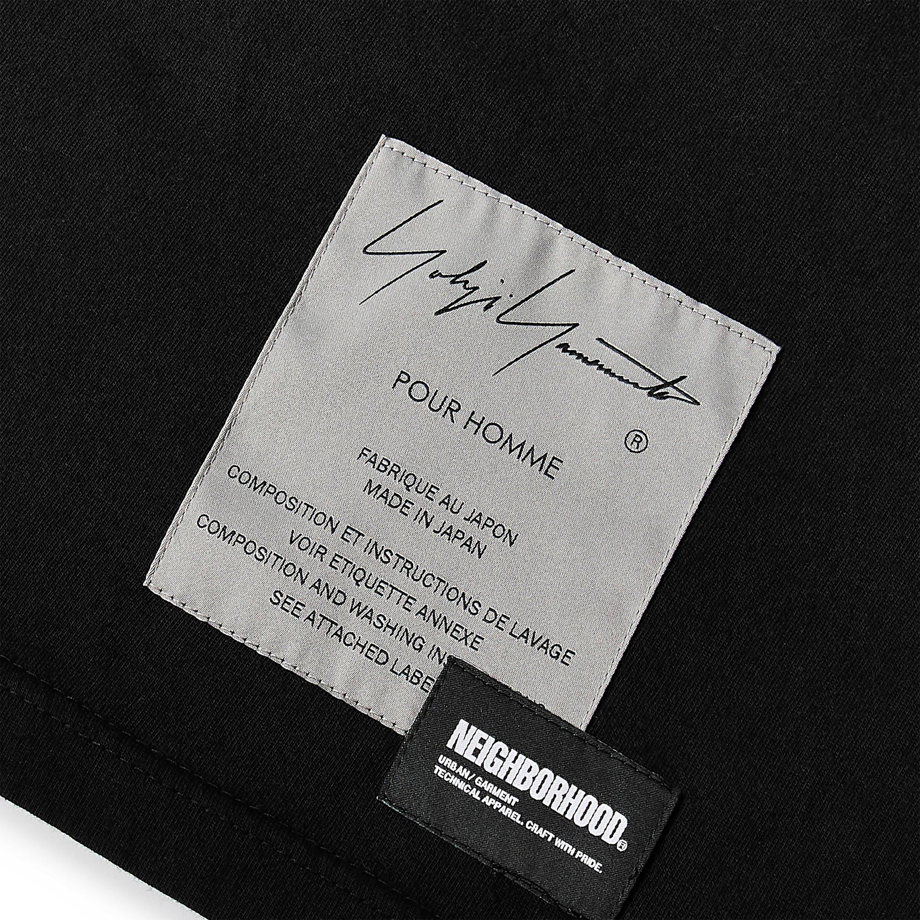 Black - Yohji Yamamoto - Men's T-Shirt - 5