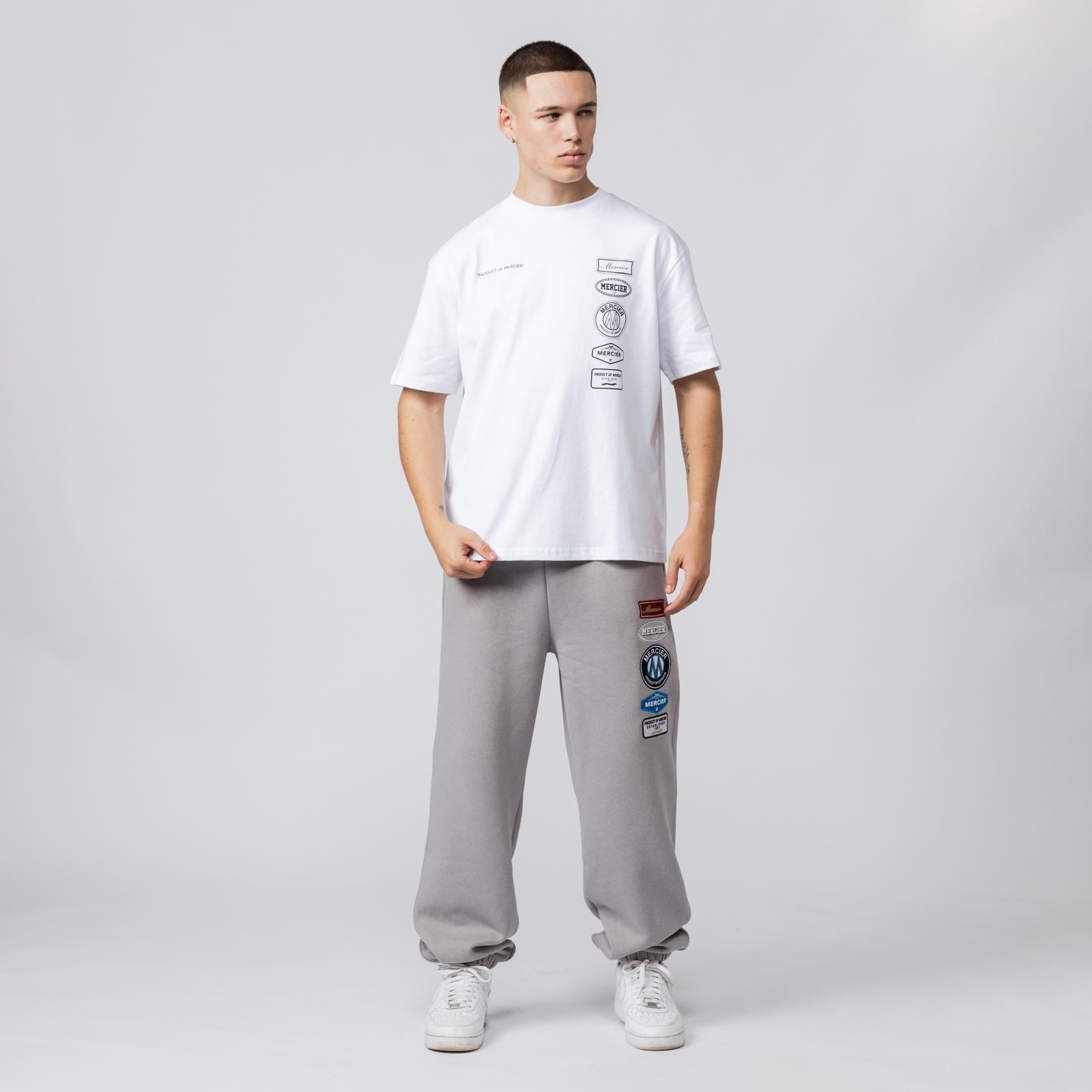 White - Mercier - Badge Oversized T-Shirt - 3