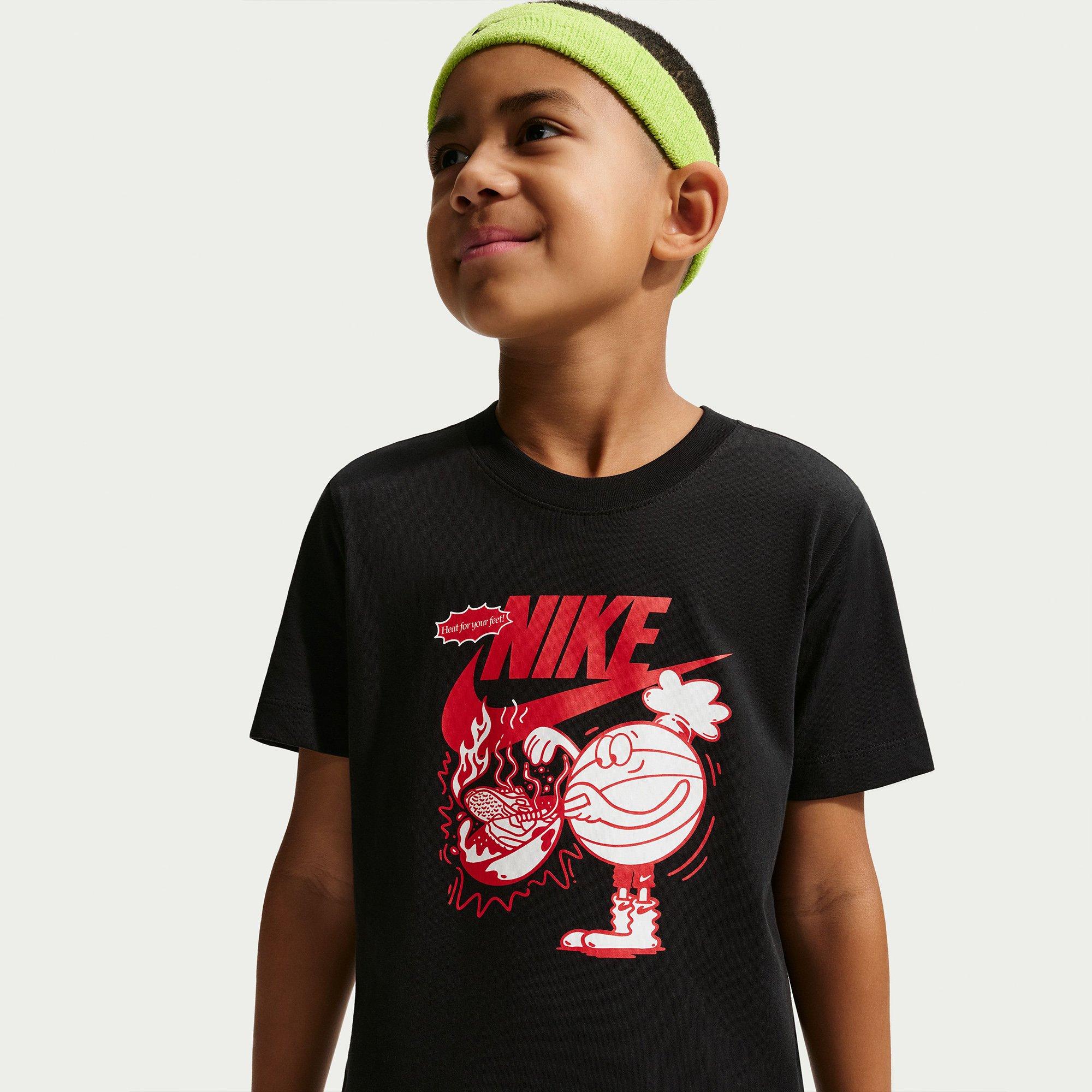 Black - Nike - Kids' T-Shirt - 4