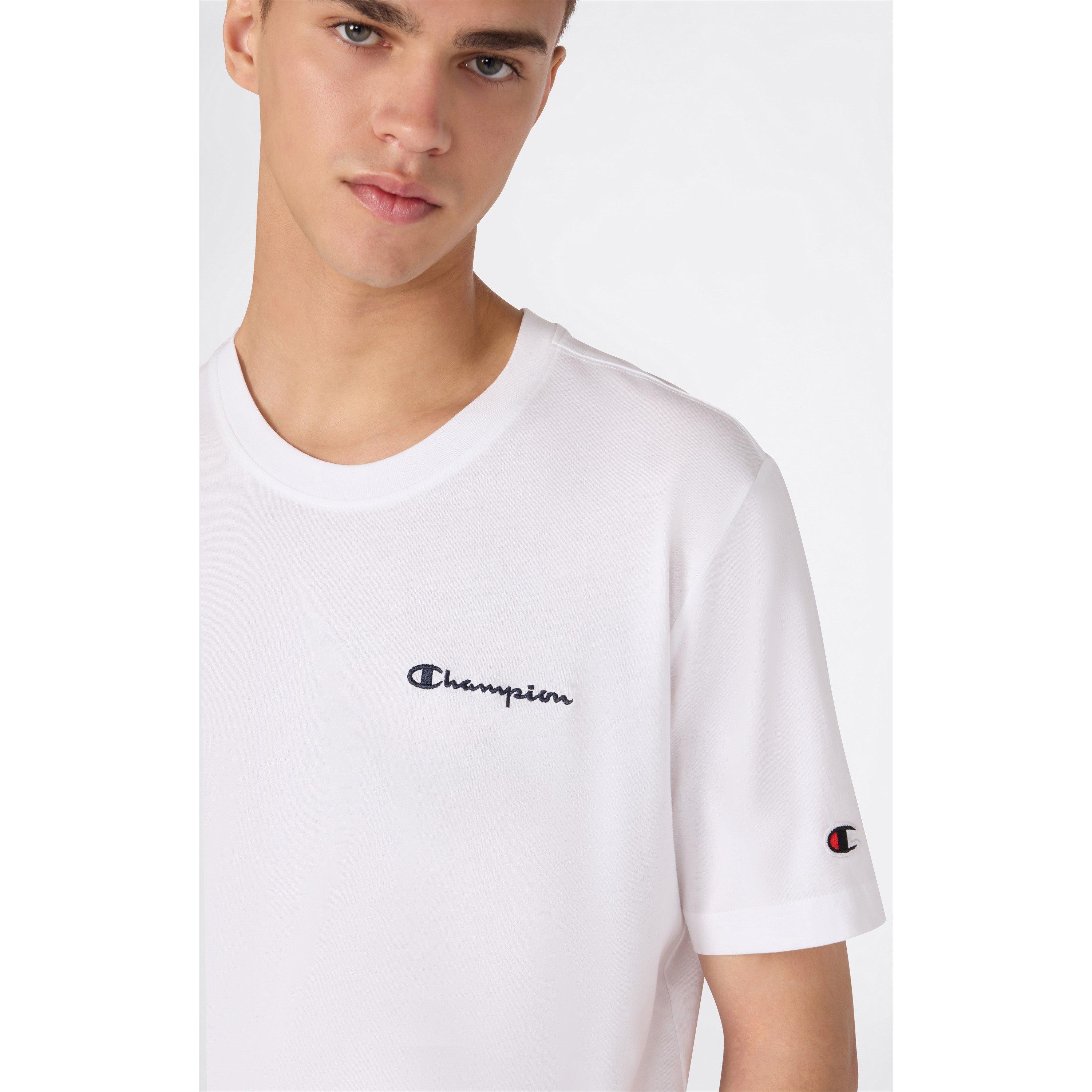 White - Champion - Icons Crewneck T-Shirt - 4
