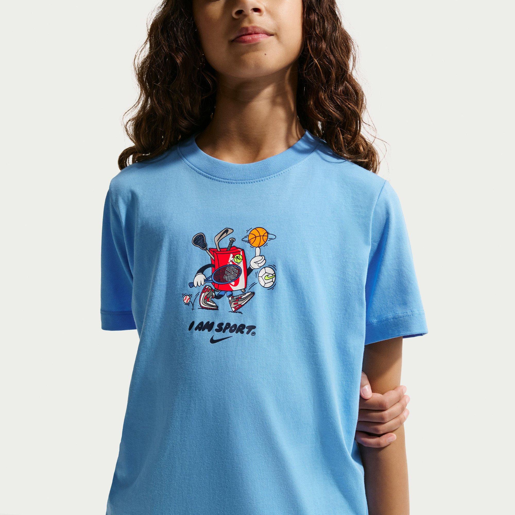 University Blue - Nike - Kids' T-Shirt - 1