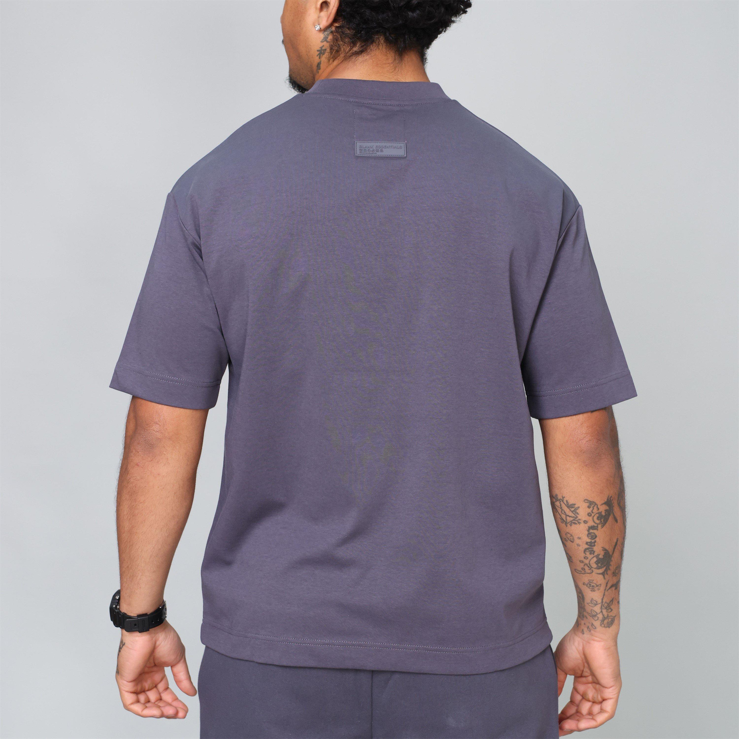 Thunder - Blank Essentials - Men's Ibiza Oversized Fit T-Shirt - 4