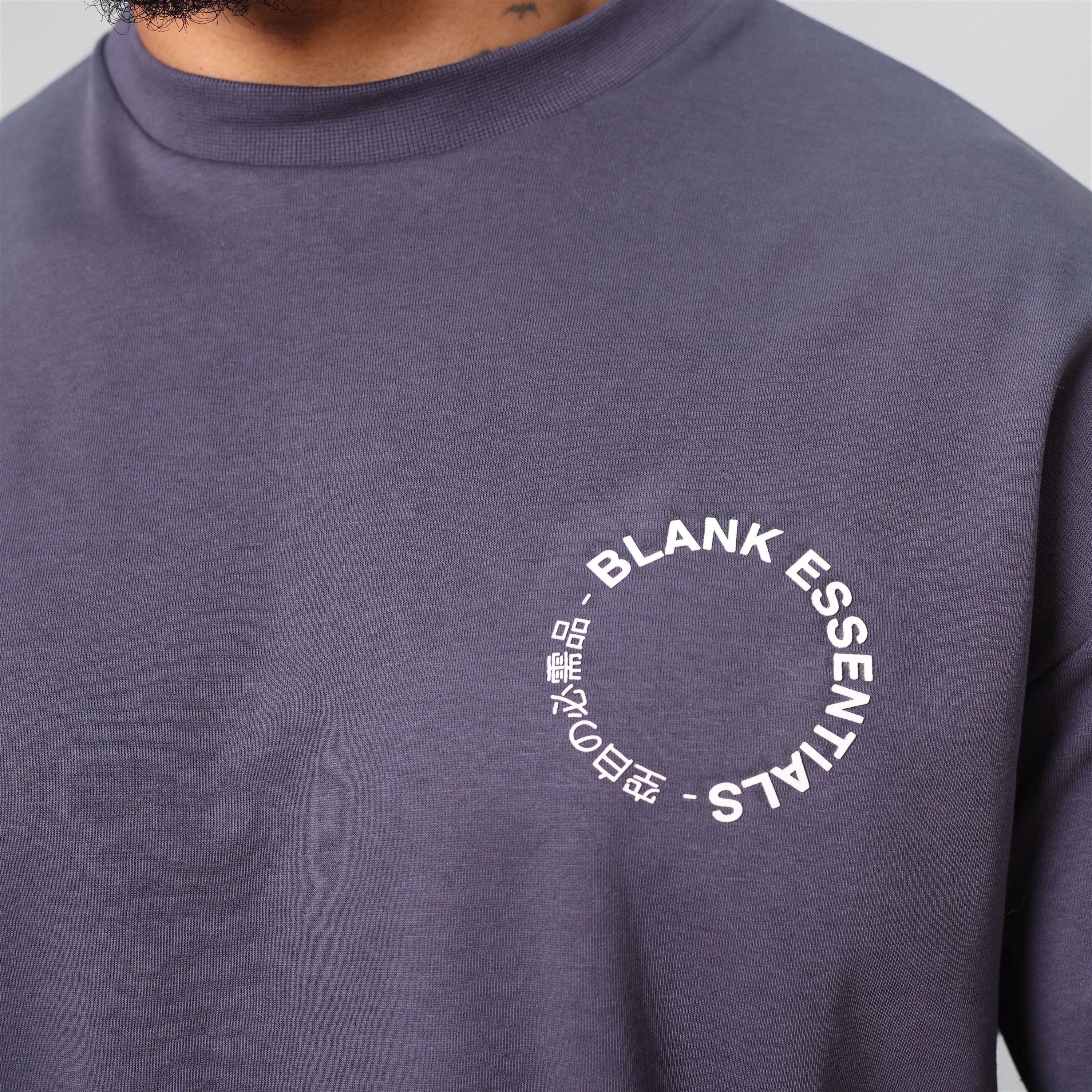 Thunder - Blank Essentials - Men's Circle Oversized T-Shirt - 5