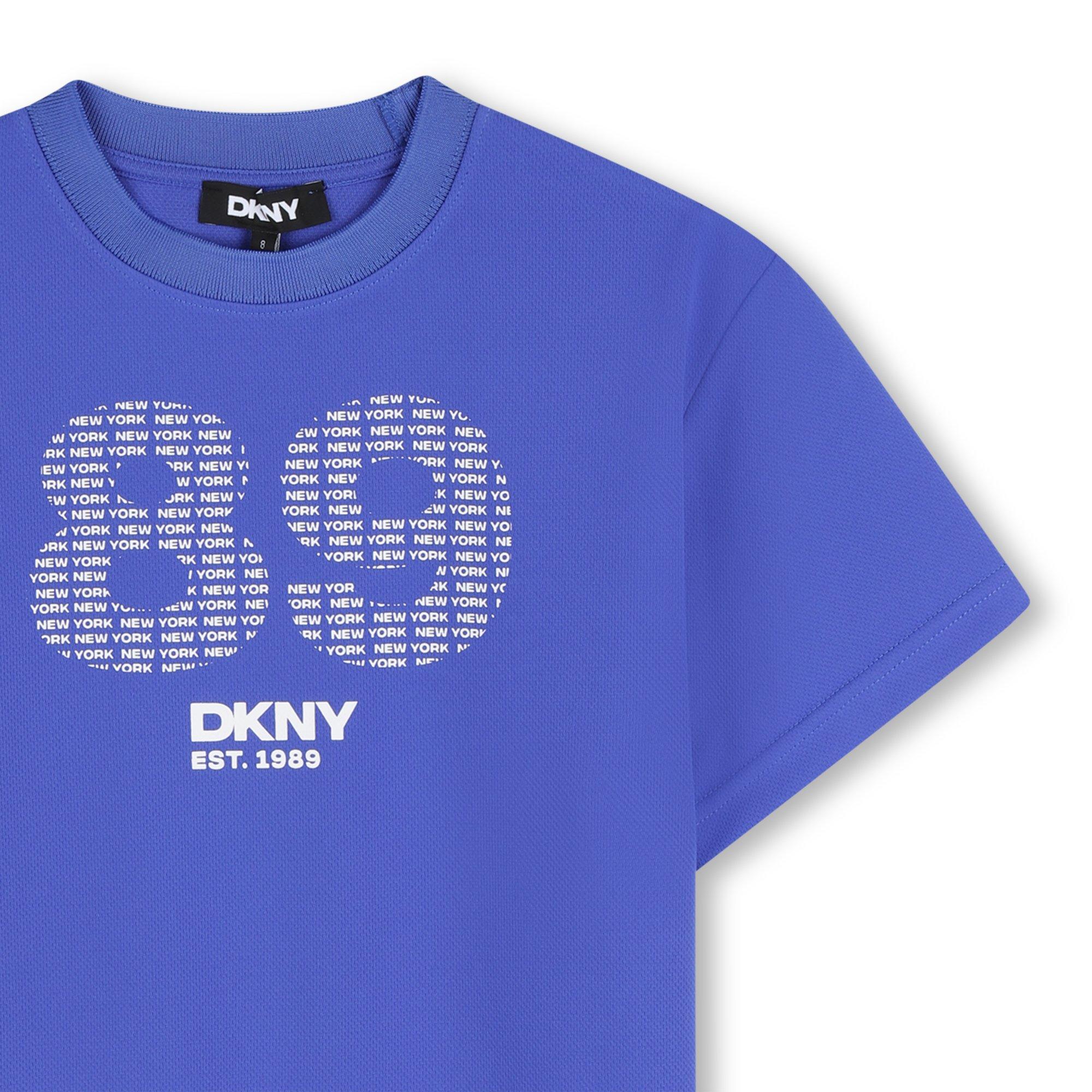 Blue - DKNY - DKNY SS T Shirt Jn63 - 3