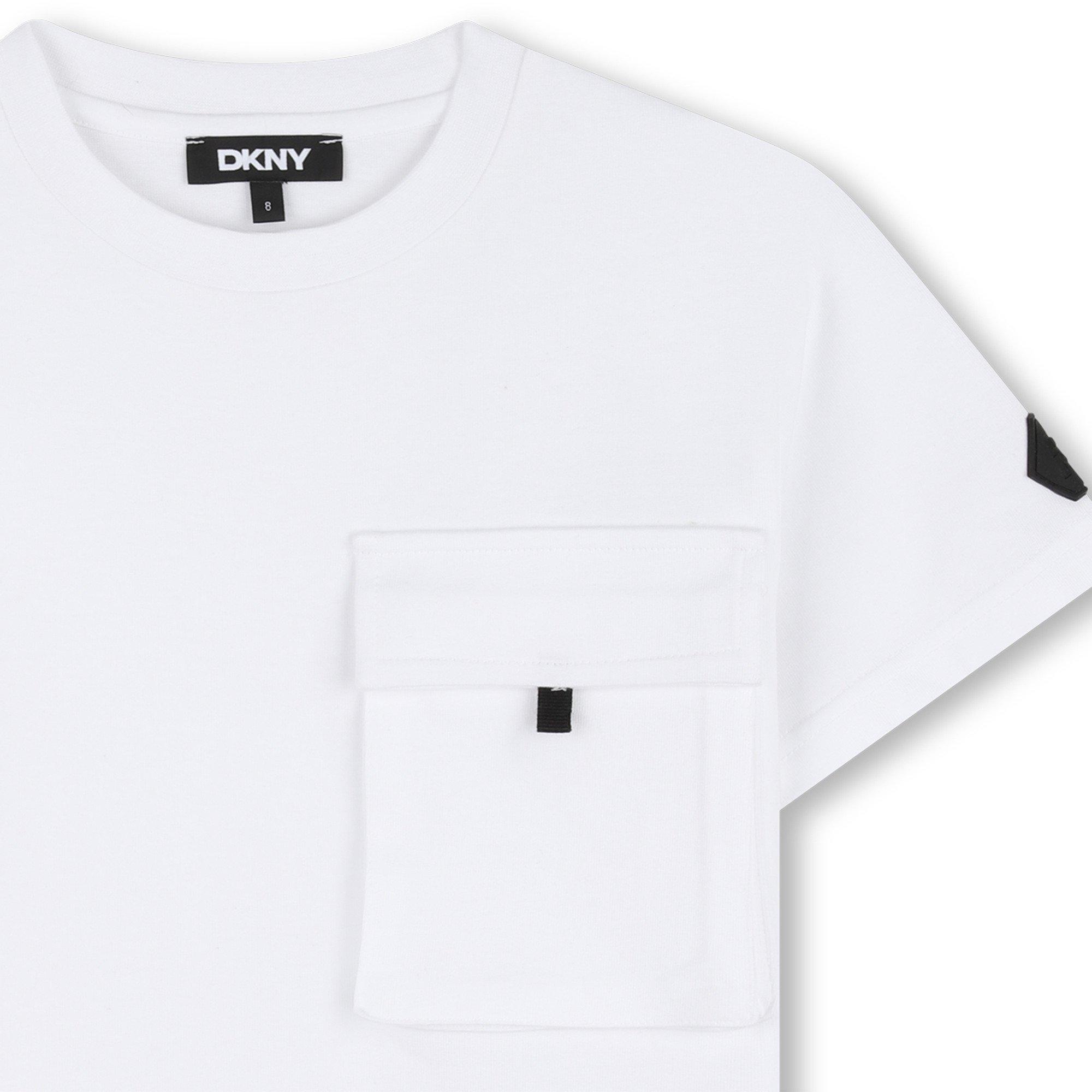 White - DKNY - DKNY SS T Shirt Jn63 - 3