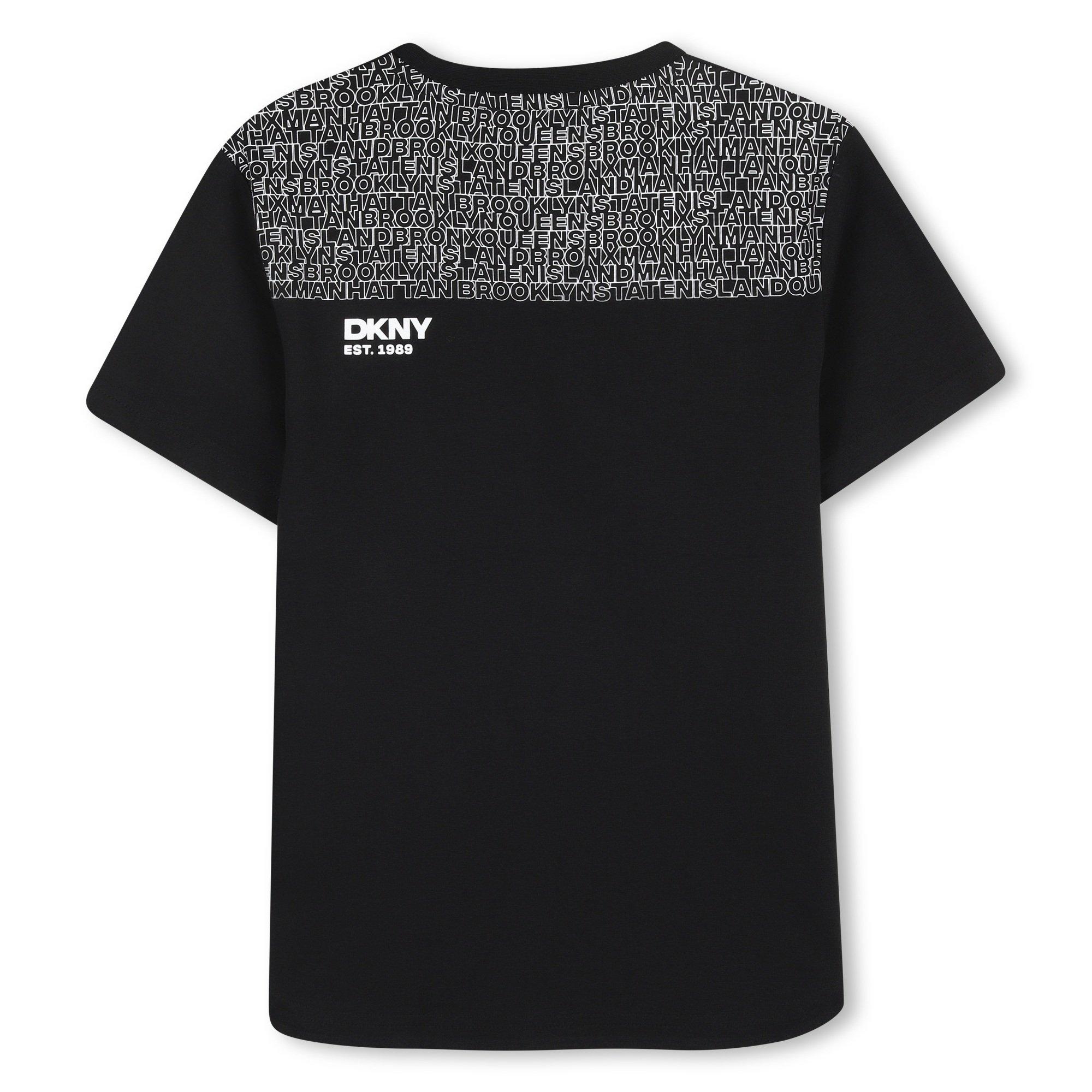 Black - DKNY - DKNY SS T Shirt Jn63 - 2