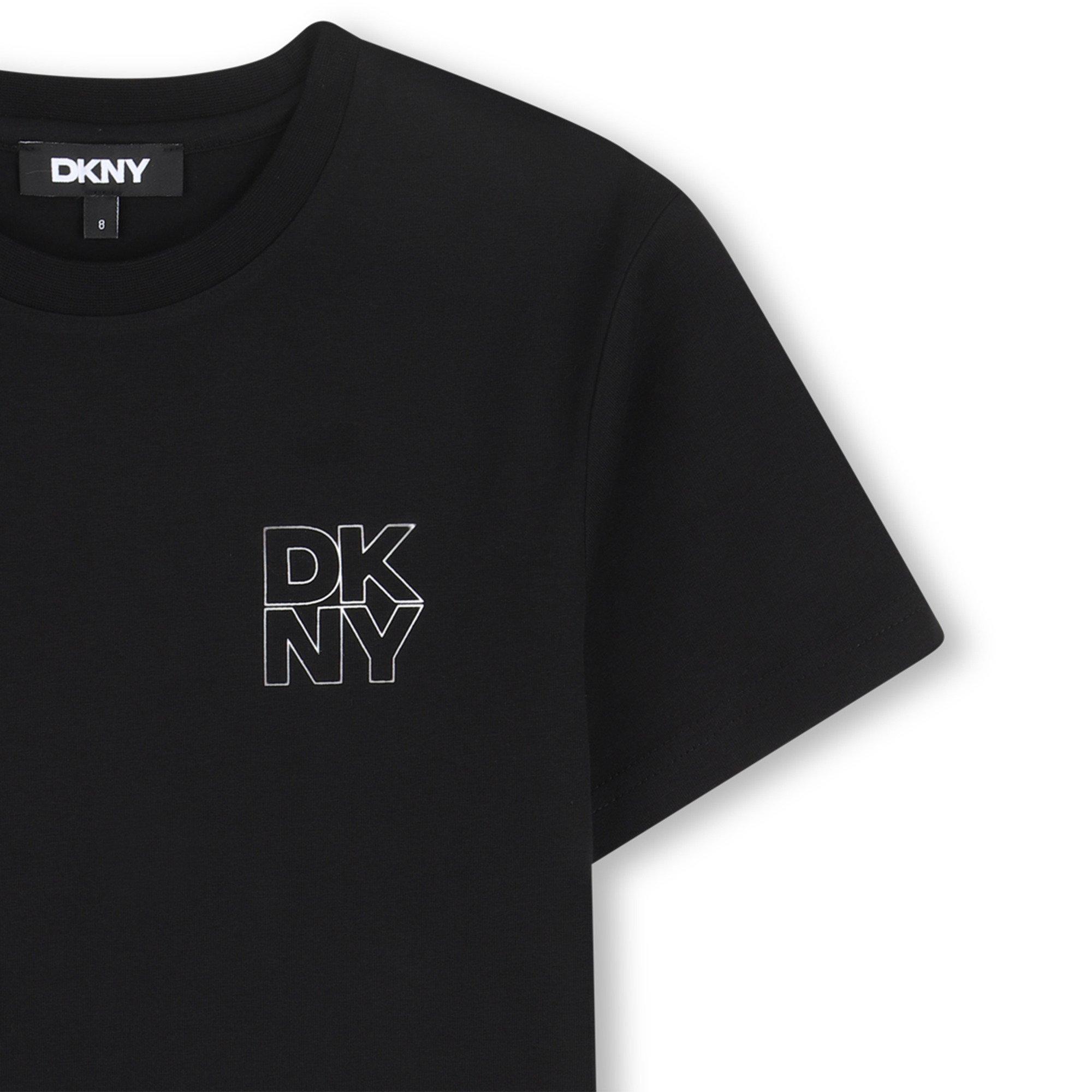 Black - DKNY - DKNY SS T Shirt Jn63 - 3